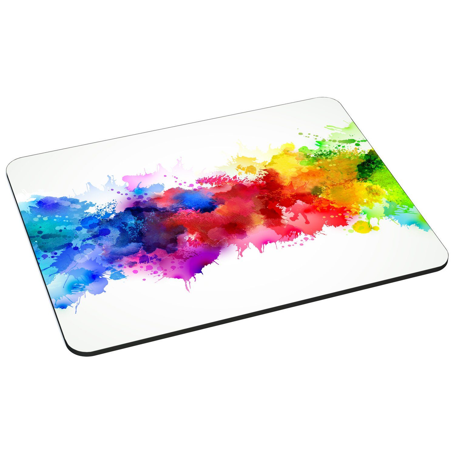 PEDEA Gaming Mauspad 22 cm x 18 cm (Размер L), mit vernähten Rändern und Rutschfester Unterseite