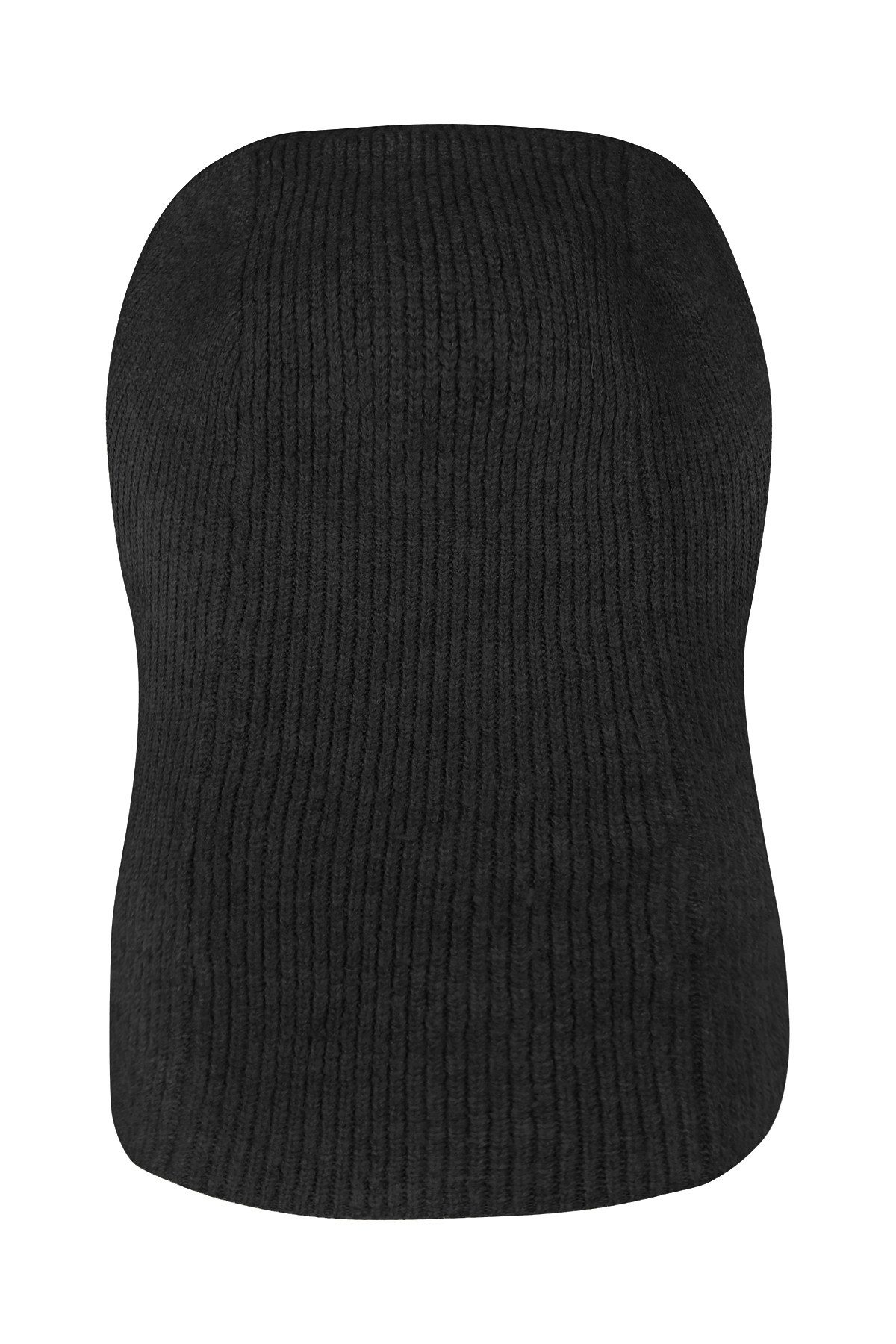 ZE-ZE Nordic Strickmütze Balaclava Strickmütze schwarz günstig online kaufen