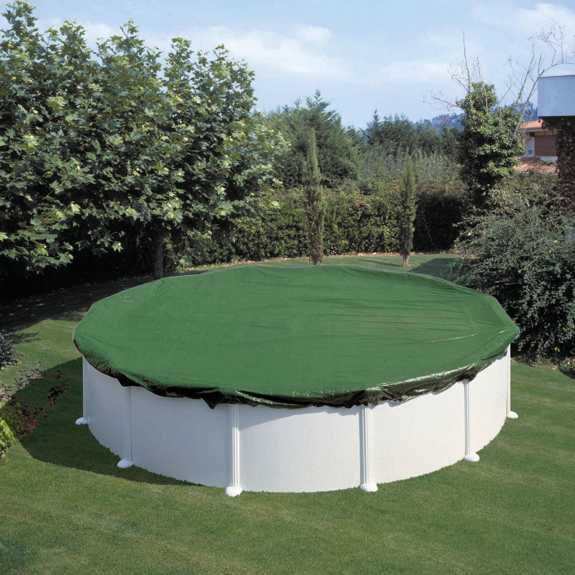 SUMMER FUN Pool-Abdeckplane Abdeckplane für 300cm Rund Pools und Schwimmbecken (Komplett-Set, 1-St), Spannseil