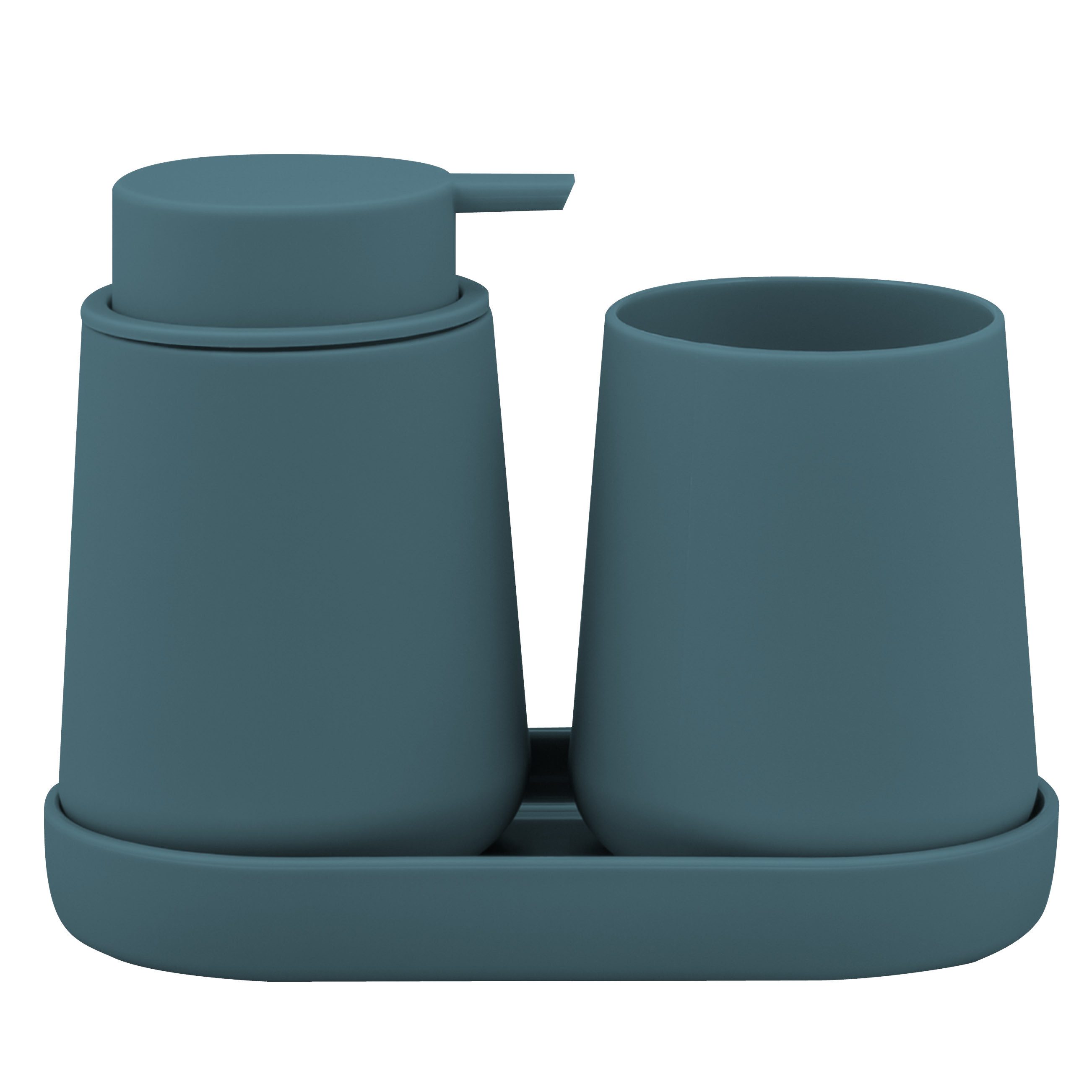 eluno Badaccessoire-Set TESERO 3tlg. Soft-Touch, 3 tlg.
