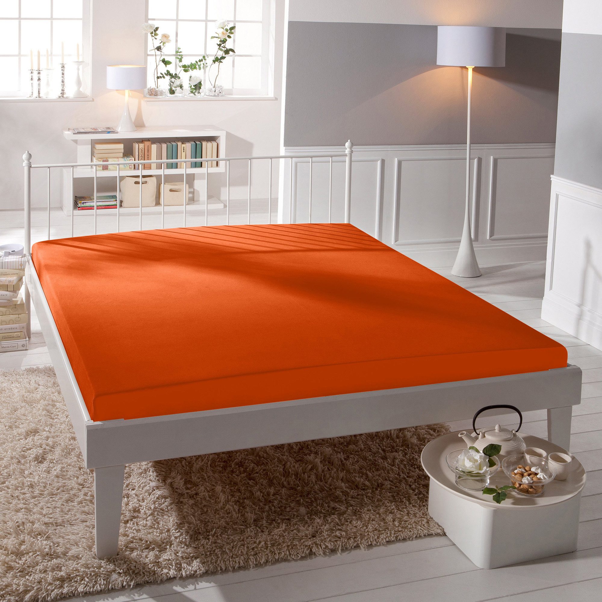 Bassetti Spannbettlaken Spannbettlaken, Jersey, Gummizug: Rundumgummi, günstig online kaufen