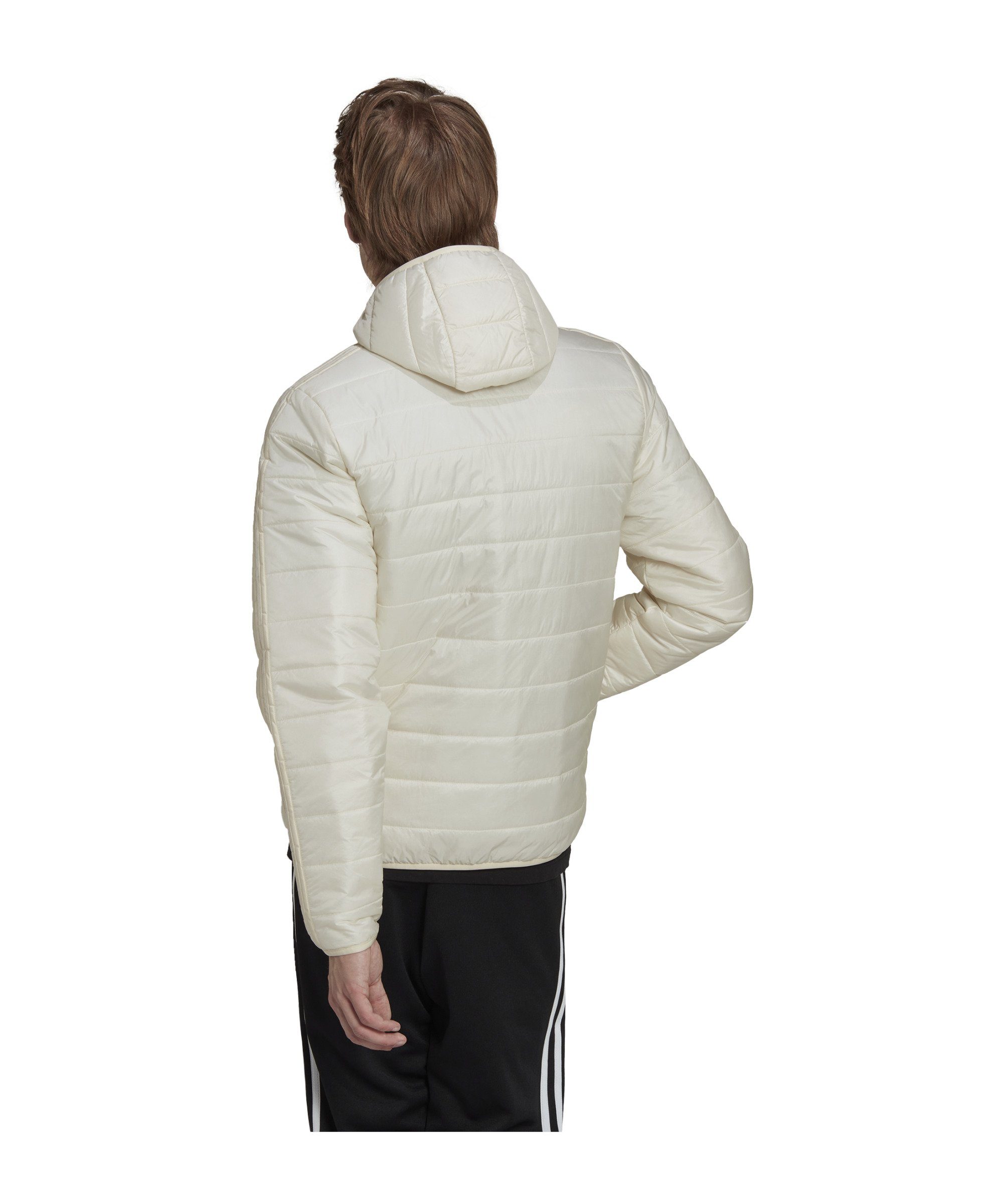 adidas Originals Sweatjacke adidas Originals Puff Kapuzenjacke Weiß Polyamid