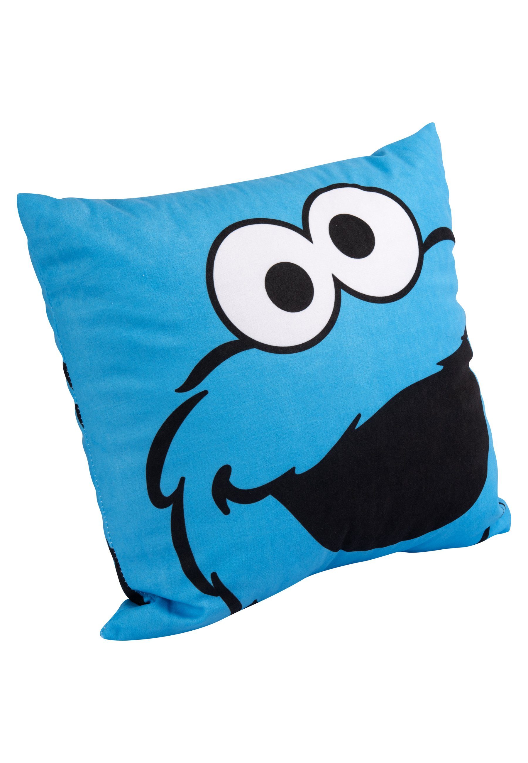 United Labels® Dekokissen Sesamstraße - Krümelmonster