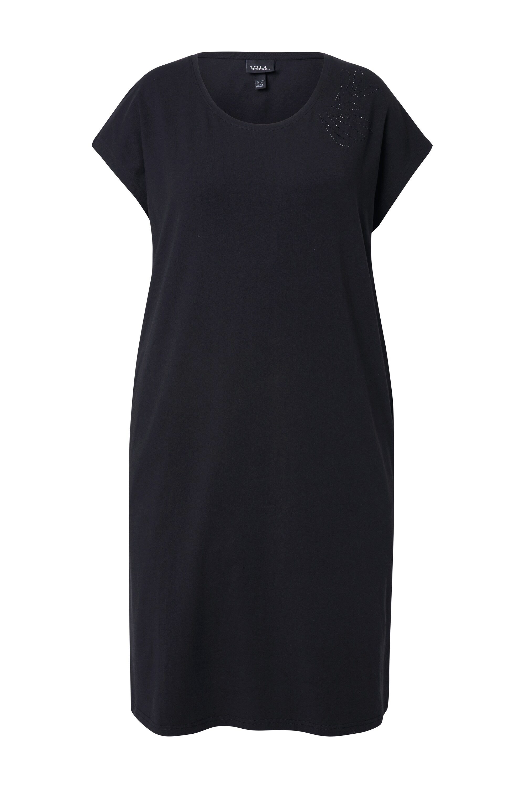 Ulla Popken Minikleid Jerseykleid Ziersteine Oversized günstig online kaufen