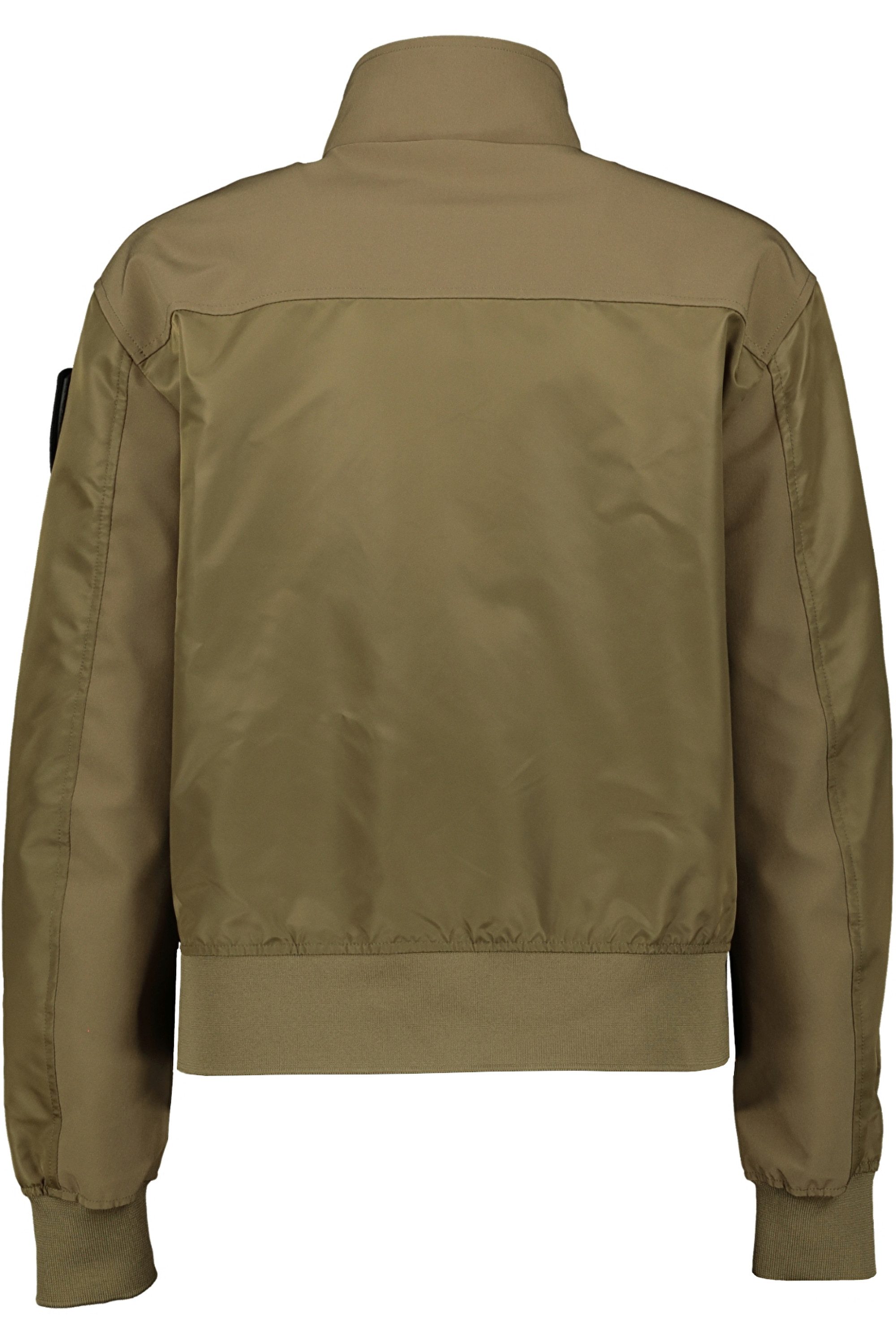 Blauer Outdoorjacke
