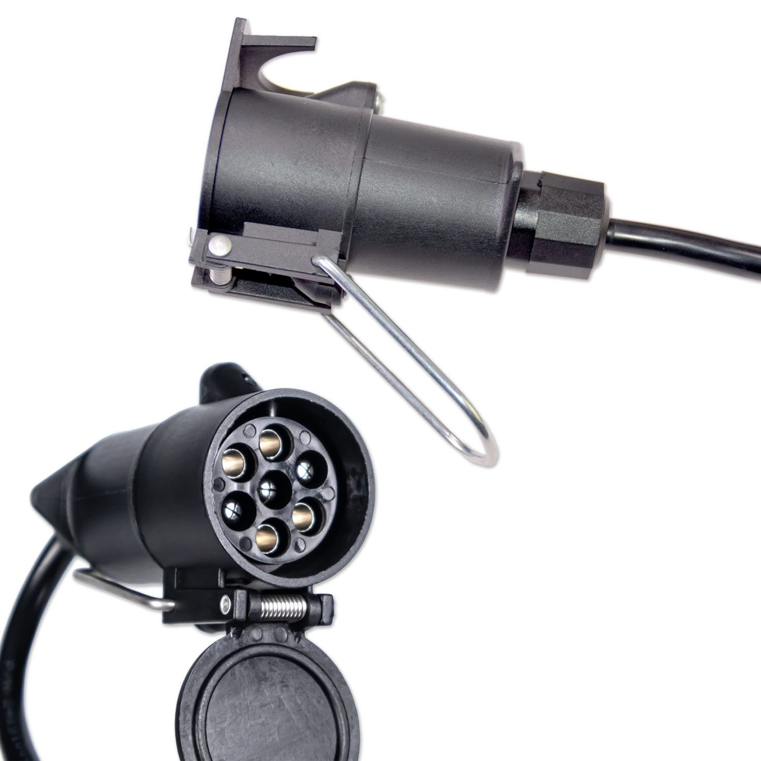 Impulse Innovation Anhängeradapter Kabel, 13- auf 7-polig, 12V, 0,75 Meter KFZ-Adapter, 75 cm