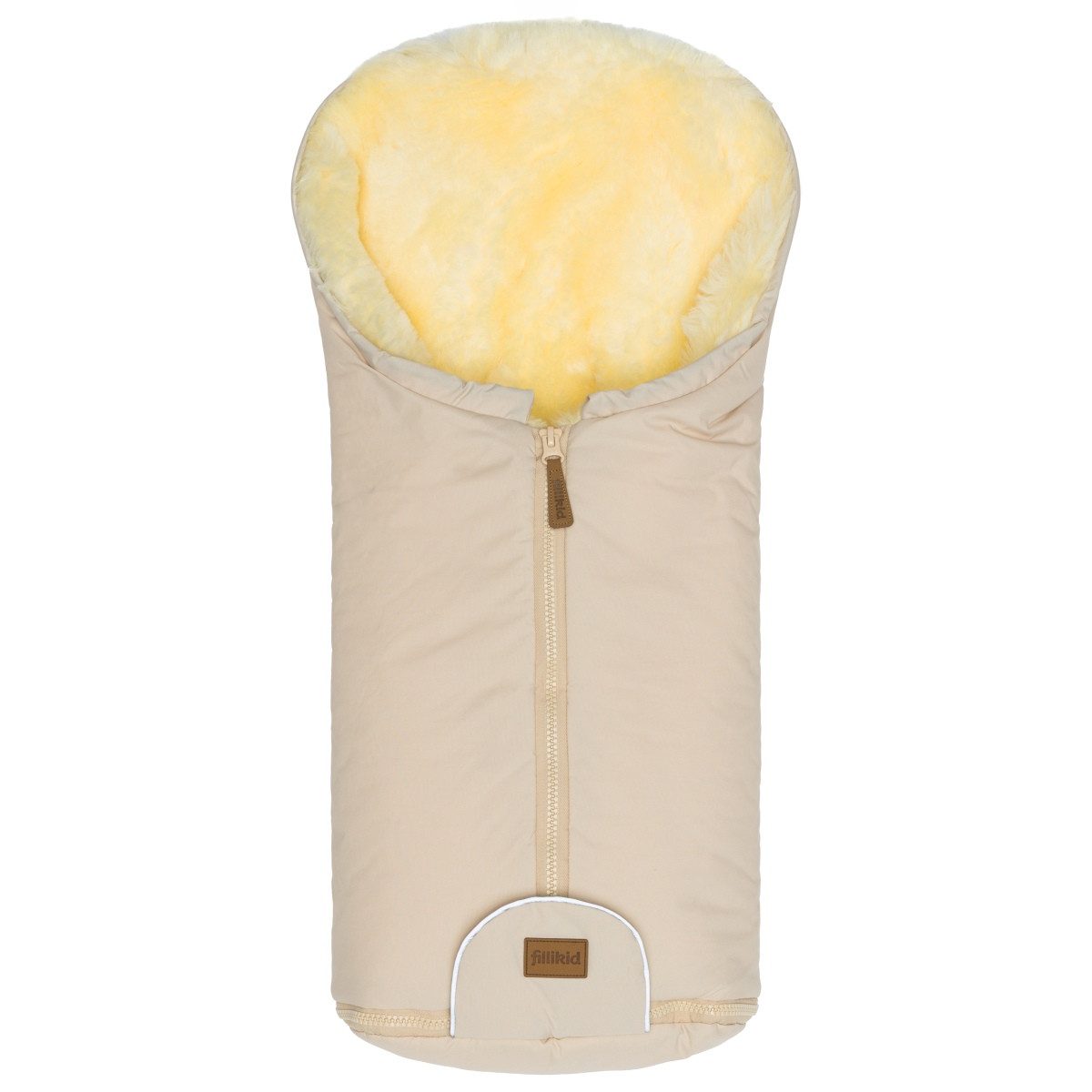 Fillikid Reisebett Fillikid Pamir Winterfußsack Echtfell