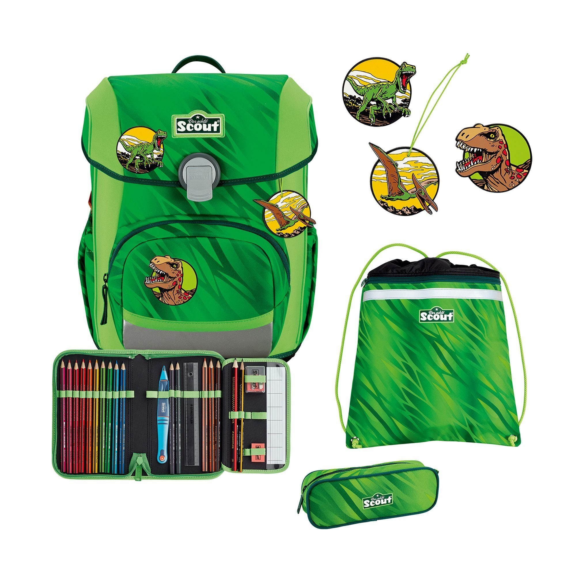 Scout Schulranzen Neo (4-tlg), Polyester