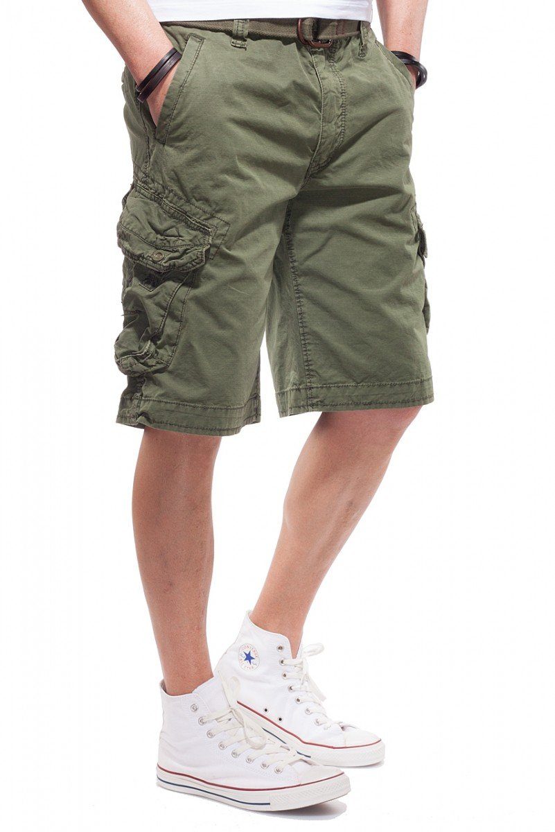 Jet Lag Cargoshorts Take off 3 mit Gürtel
