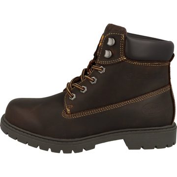 Dockers by Gerli Damen Schuhe Winter Boots 45PA240 Leder Stiefel Schnürer Schnürboots