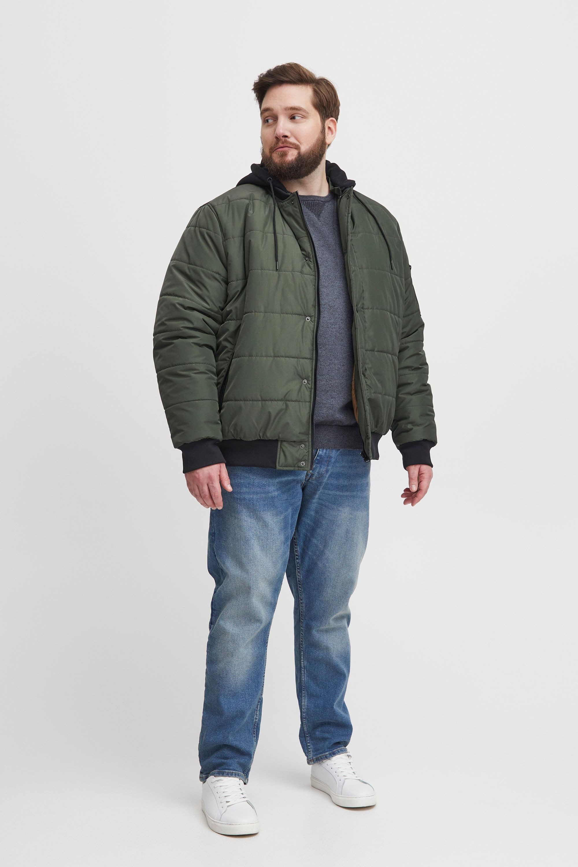 Blend Steppjacke BHOuterwear Wärmende Basic Winterjacke