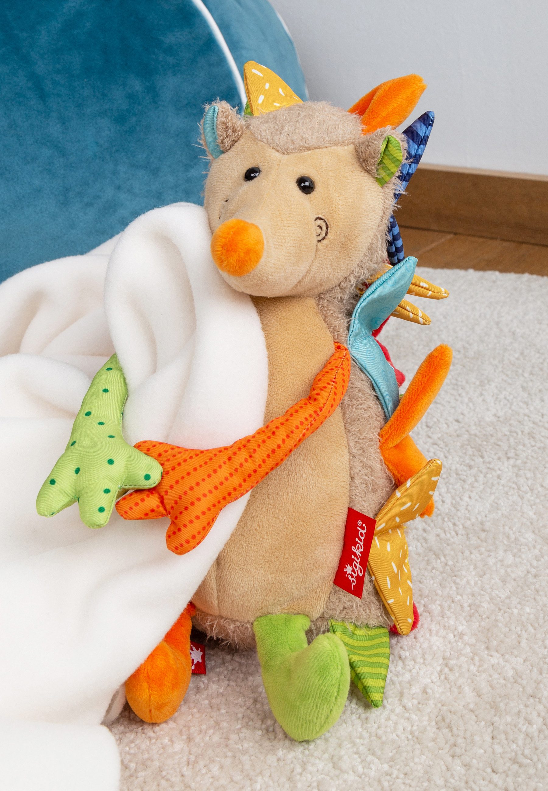 Sigikid Kuscheltier Patchwork Sweety für Babys und Kinder Unisex (1-St)