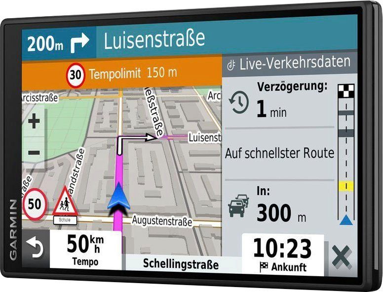 Garmin DriveSmart 55 EU MT-S Karten-Updates) (46 (Europa Länder), Navigationsgerät