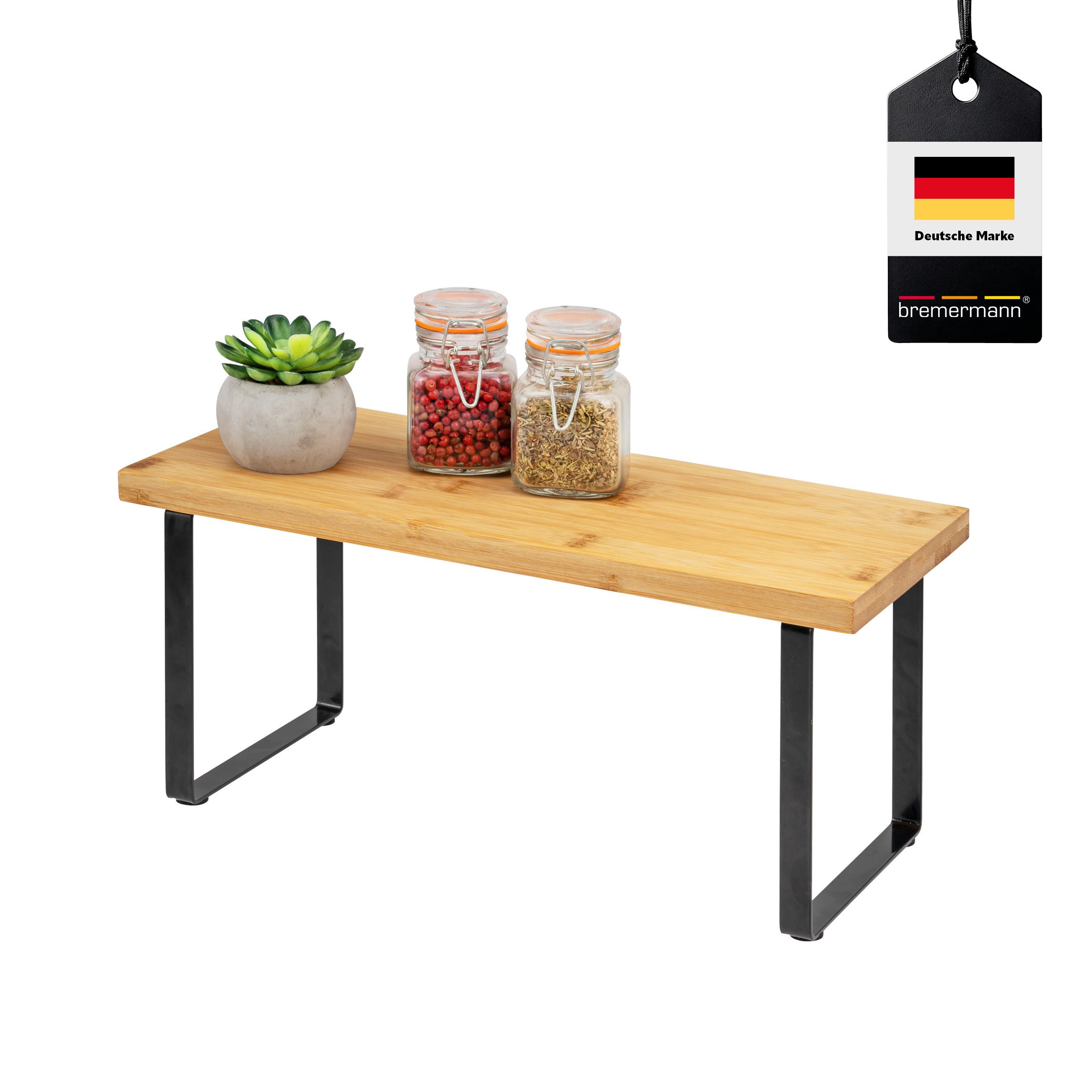 bremermann Küchenregal Küchenregal, Gewürzregal, freistehend, aus Bambus, c günstig online kaufen