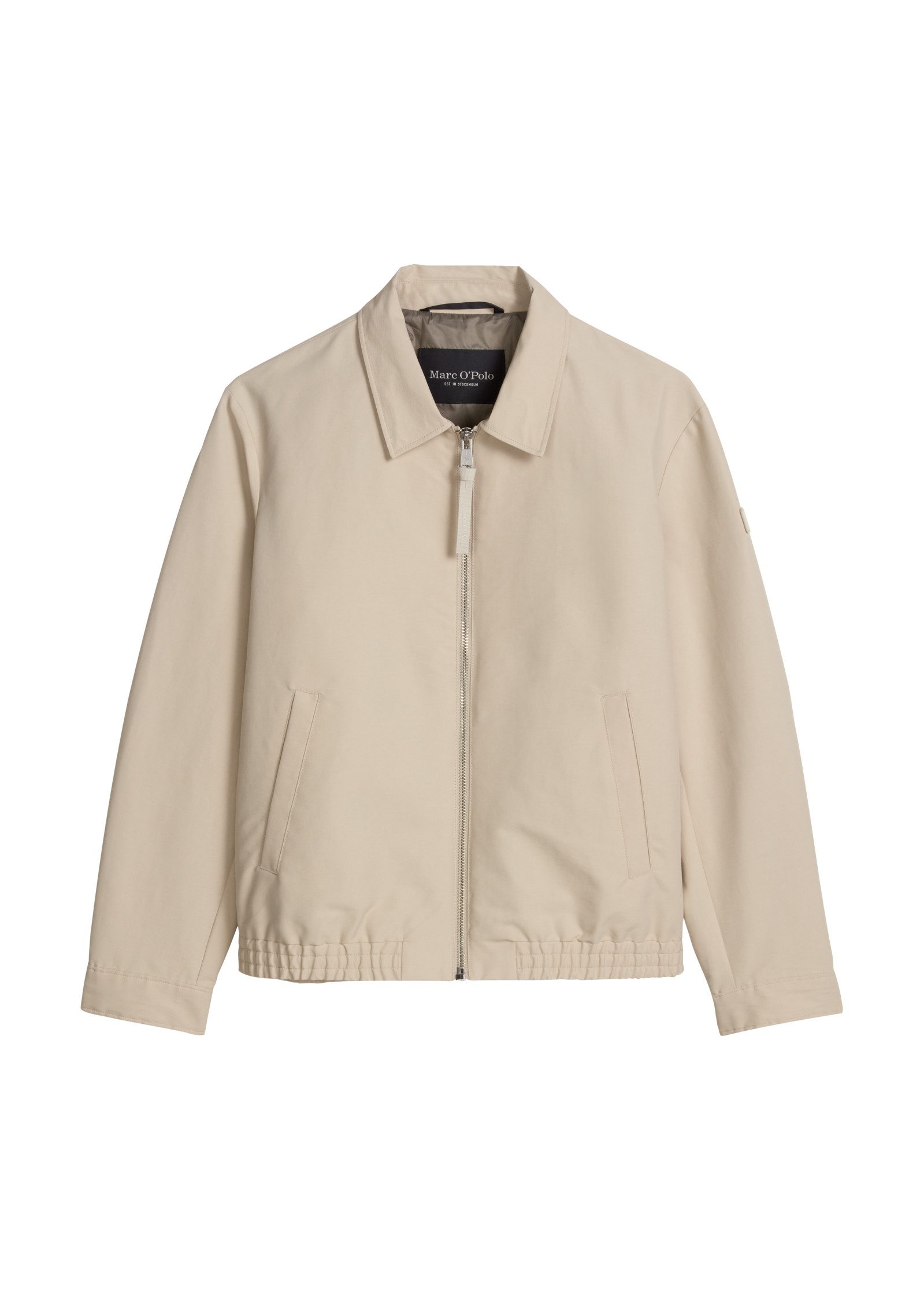 Outdoorjacke aus wasserabweisendem Bio-Baumwoll-Canvas