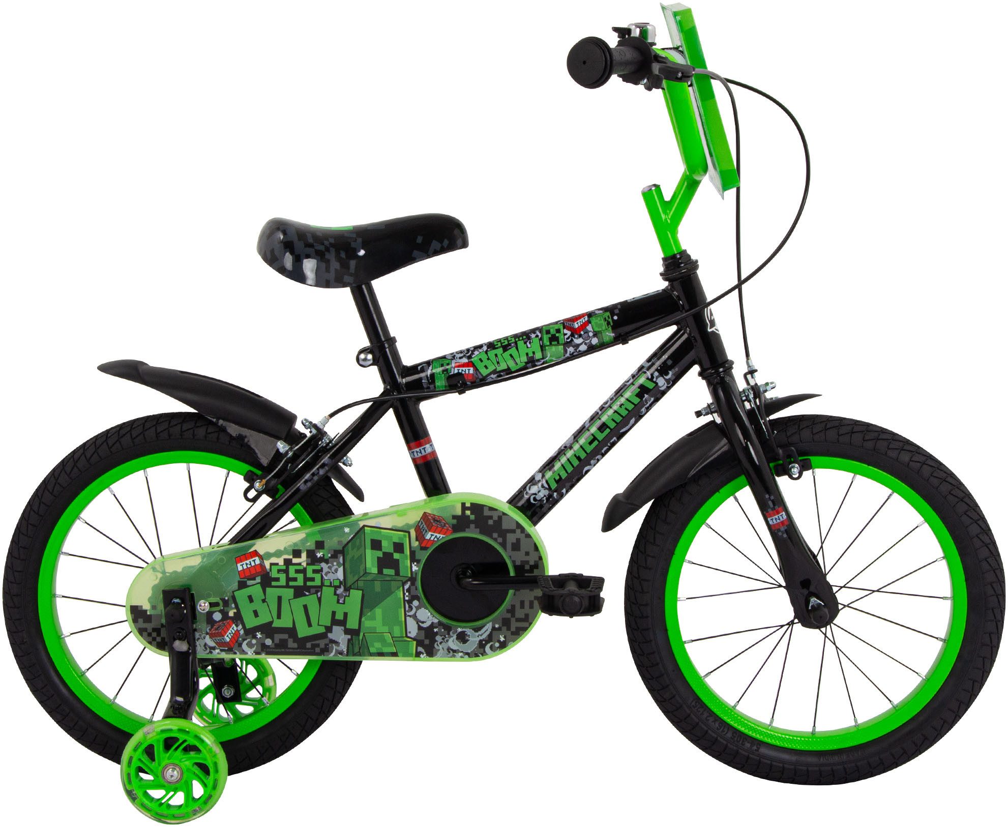 Huffy Kinderfahrrad Minecraft Kinder 16 Zoll Fahrrad