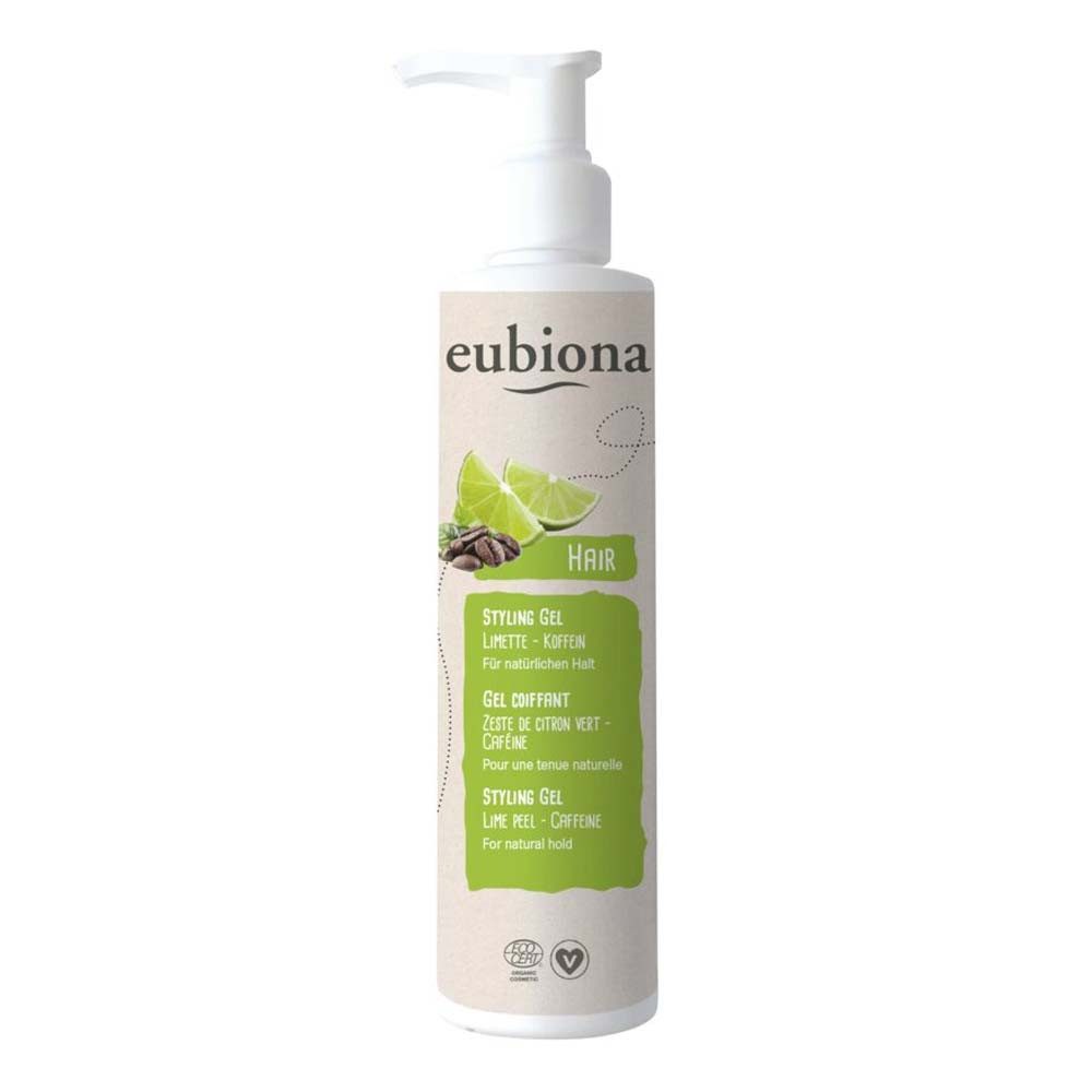 eubiona Haargel Styling Gel - Limone-Coffein 200ml