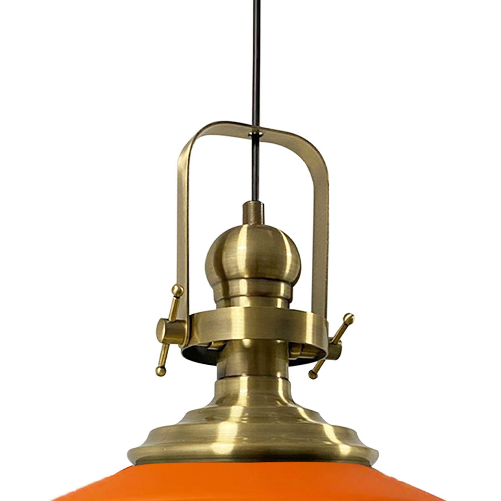 Bamyum Pendelleuchte Bamyum Pendelleuchte I Aslet l Ø41 cm E27 Metall Vintage Lampe, ohne Leuchtmittel