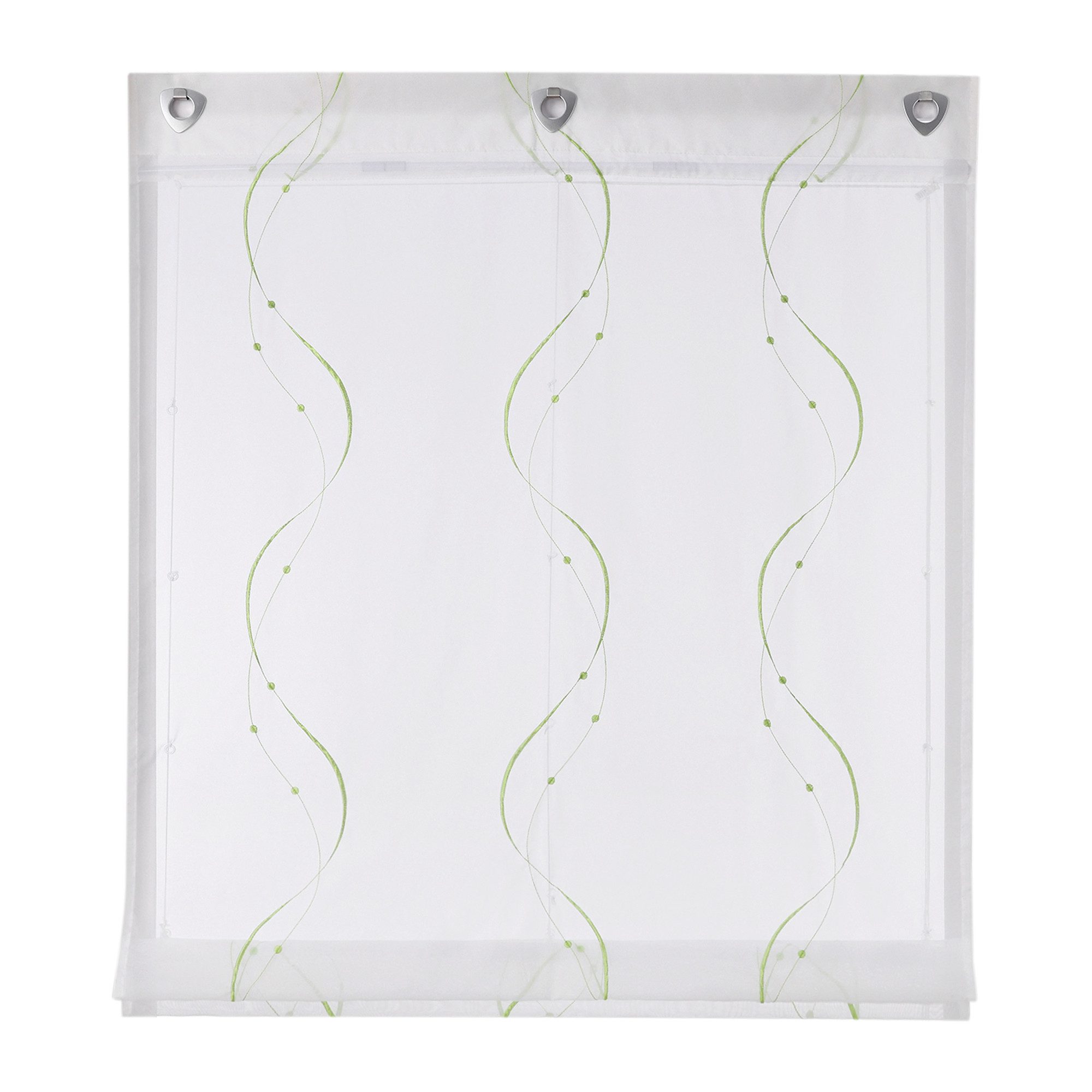 Joyswahl Raffrollo, mit Hakenaufhängung, mit U-Haken Ösenrollo Modern Besti günstig online kaufen