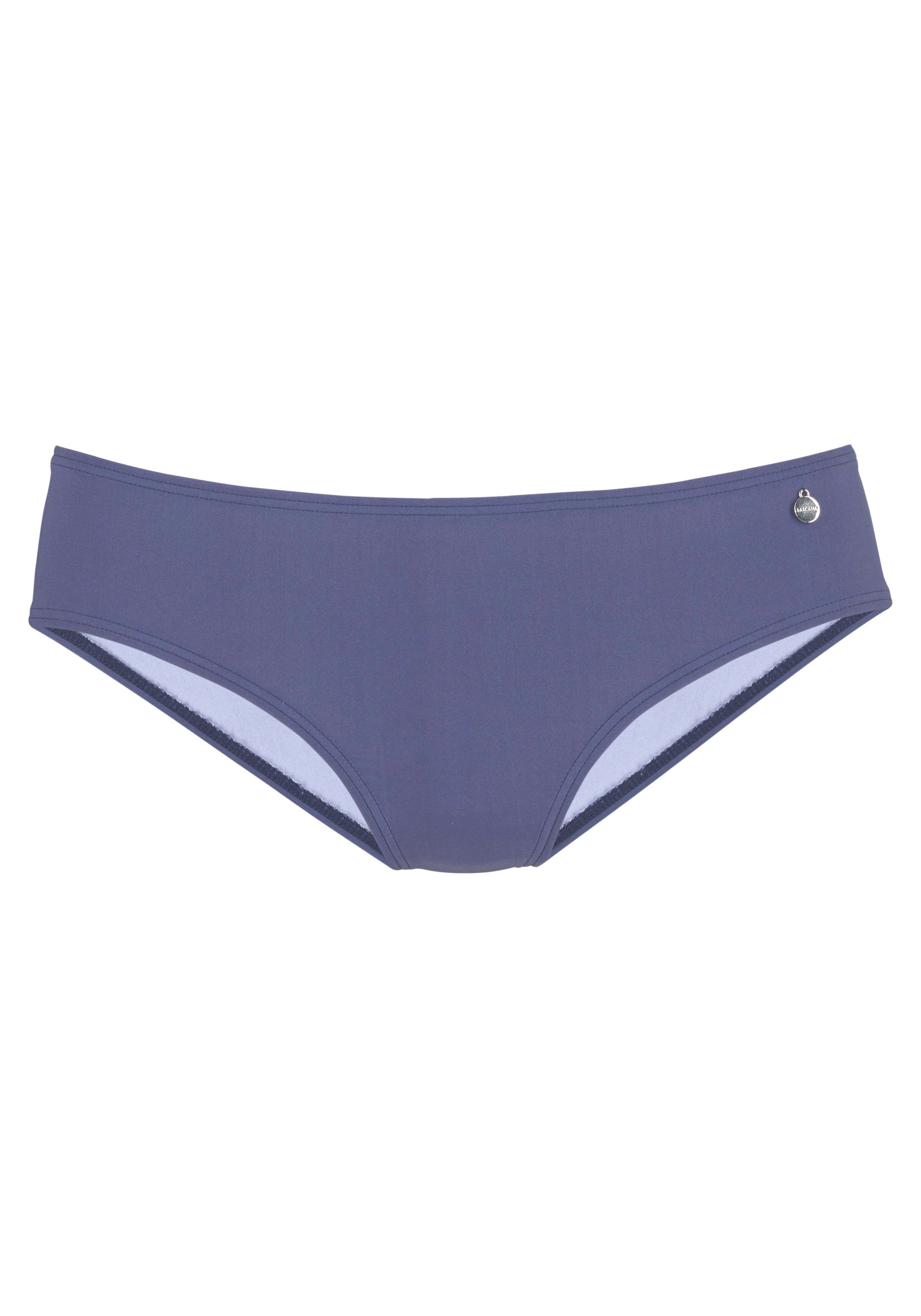 LASCANA Bikini-Hose Monri in Unifarbe günstig online kaufen