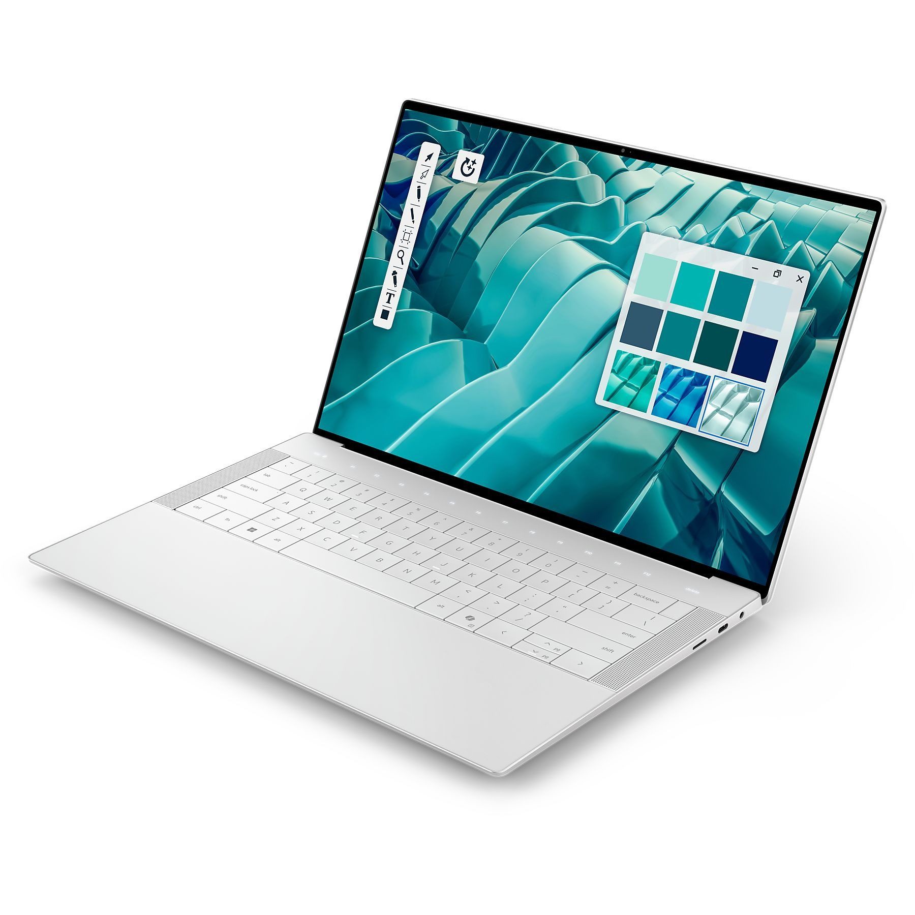 Dell Premium 14 OLED Touch-Display Laptop Core Ultra 7 32GB RAM 1TB SSD Business-Notebook (36,8 cm/14,5 Zoll, Intel Core Ultra 7 255H, Intel Arc 140T, 32 GB, 1000 GB SSD, 3x USB Type-C (3x Thunderbolt 4), Wi-Fi 7, Touchscreen)