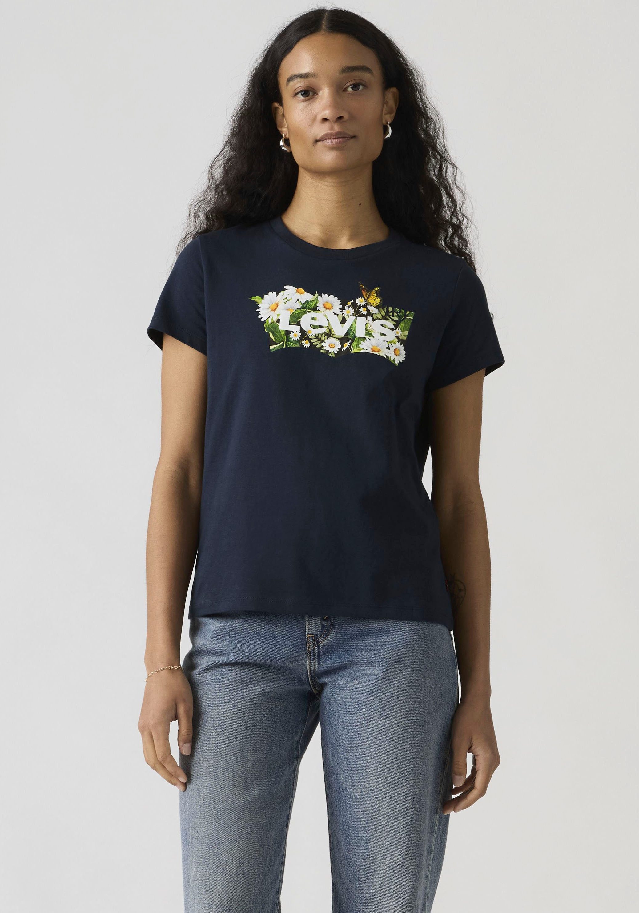 Levi's® T-Shirt LSE THE PERFECT TEE mit Logodruck