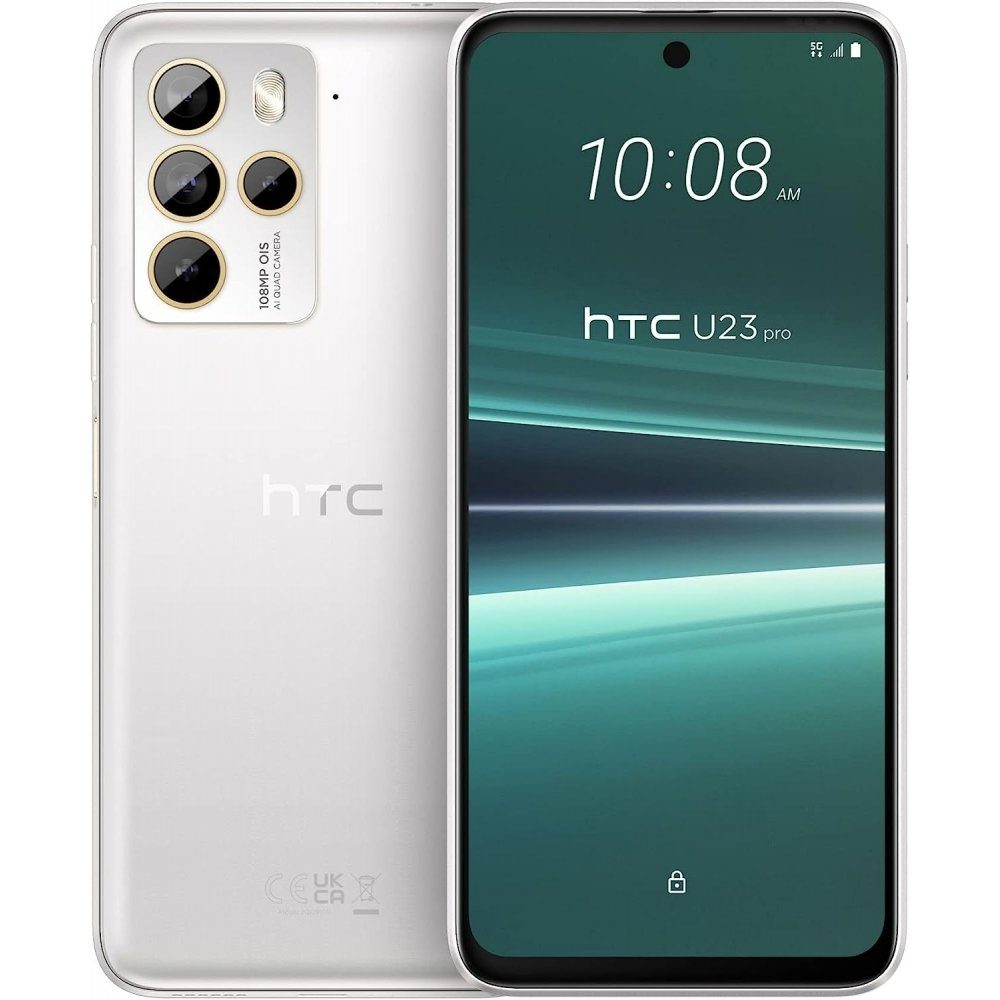 GB HTC U23 256 snow GB 12 - (6,7 white Smartphone 256 GB Zoll, - / 5G Pro Smartphone Speicherplatz)