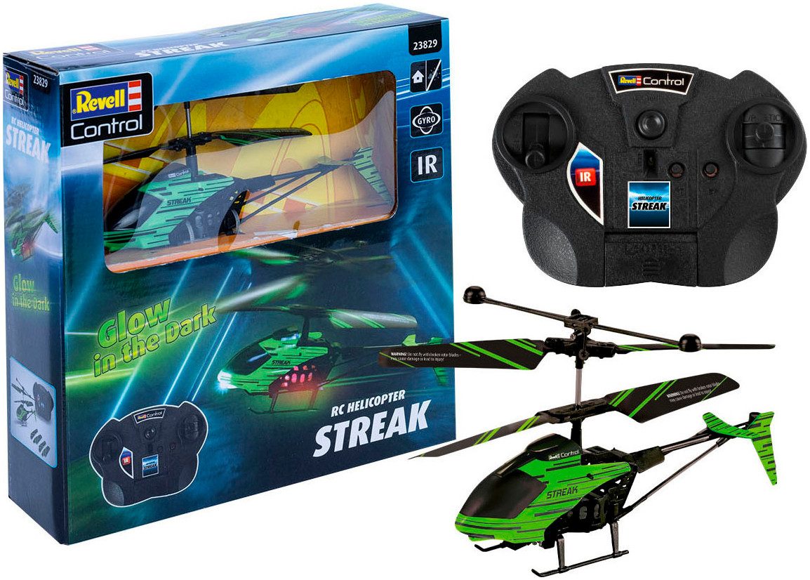 RC-Helikopter Revell® control - Streak; Glow in the dark
