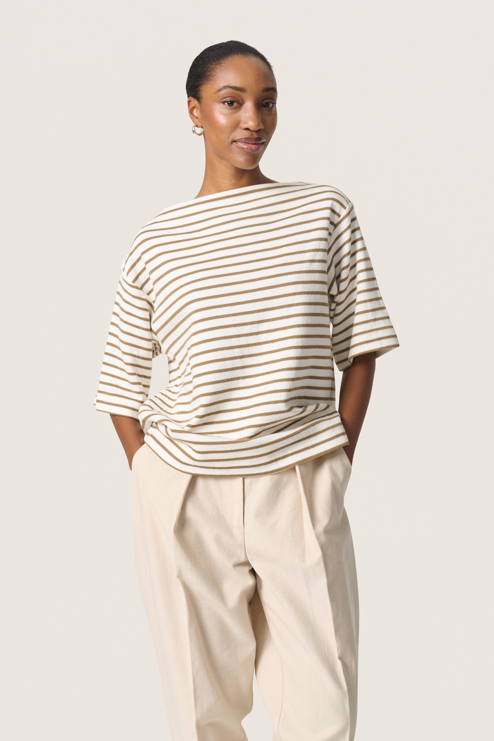 SOAKED IN LUXURY Fleecepullover Sweatshirt SLIngina