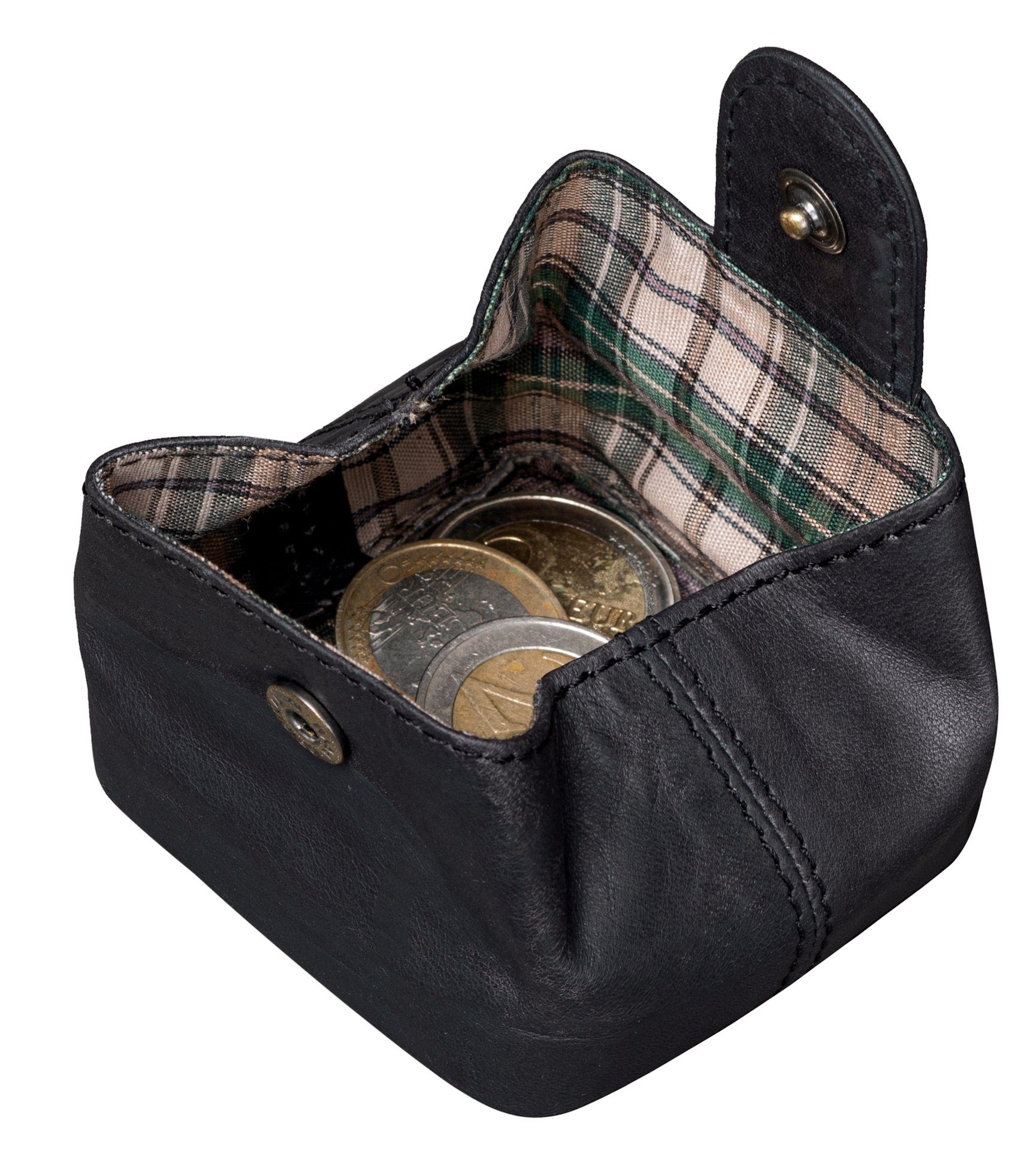 Benthill Mini Geldbörse Leder Münzbörse Slim günstig online kaufen