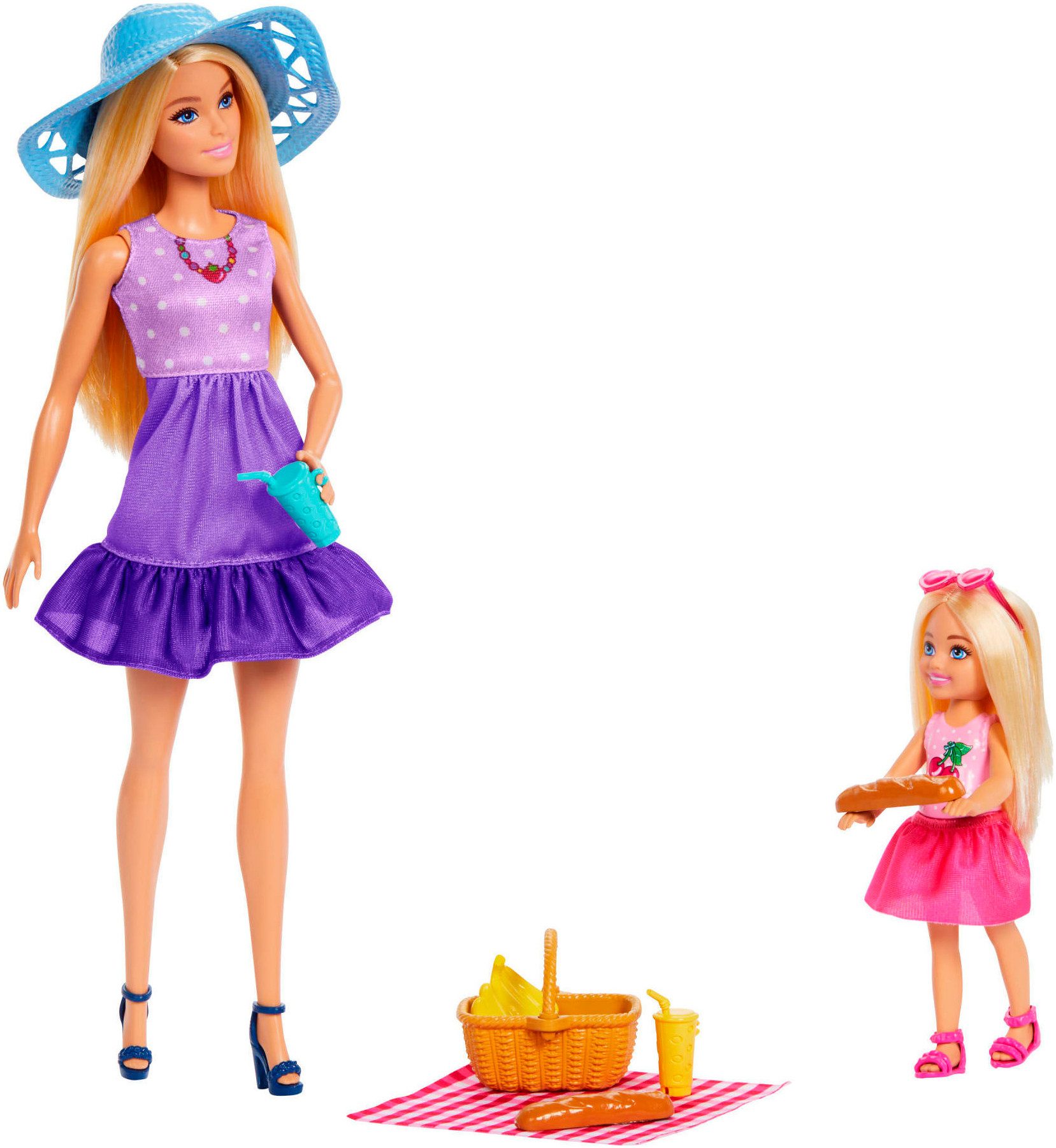 Barbie Anziehpuppe Barbie Malibu and Chelsea günstig online kaufen