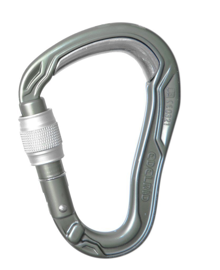 Karabiner HMS Bulletproof Screw - Verschlusskarabiner - slate