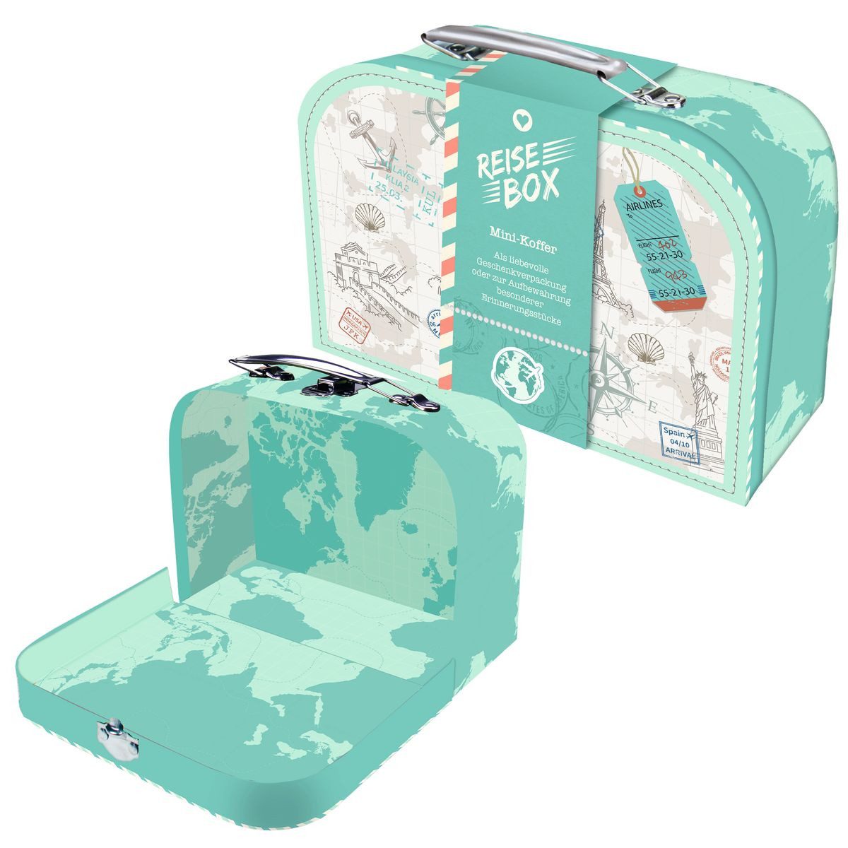 Trötsch Verlag TRÖTSCH Kinderkoffer Reisebox 11,4x15,8cm