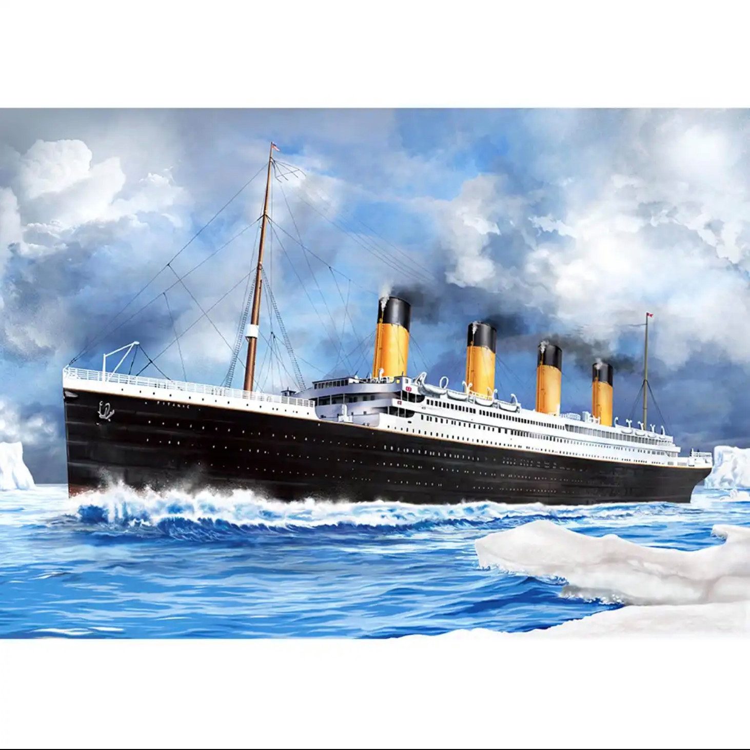 Wooden City Puzzle Holzpuzzle Titanic Puzzle 500 Teile Geschenkidee, 500 Pu günstig online kaufen
