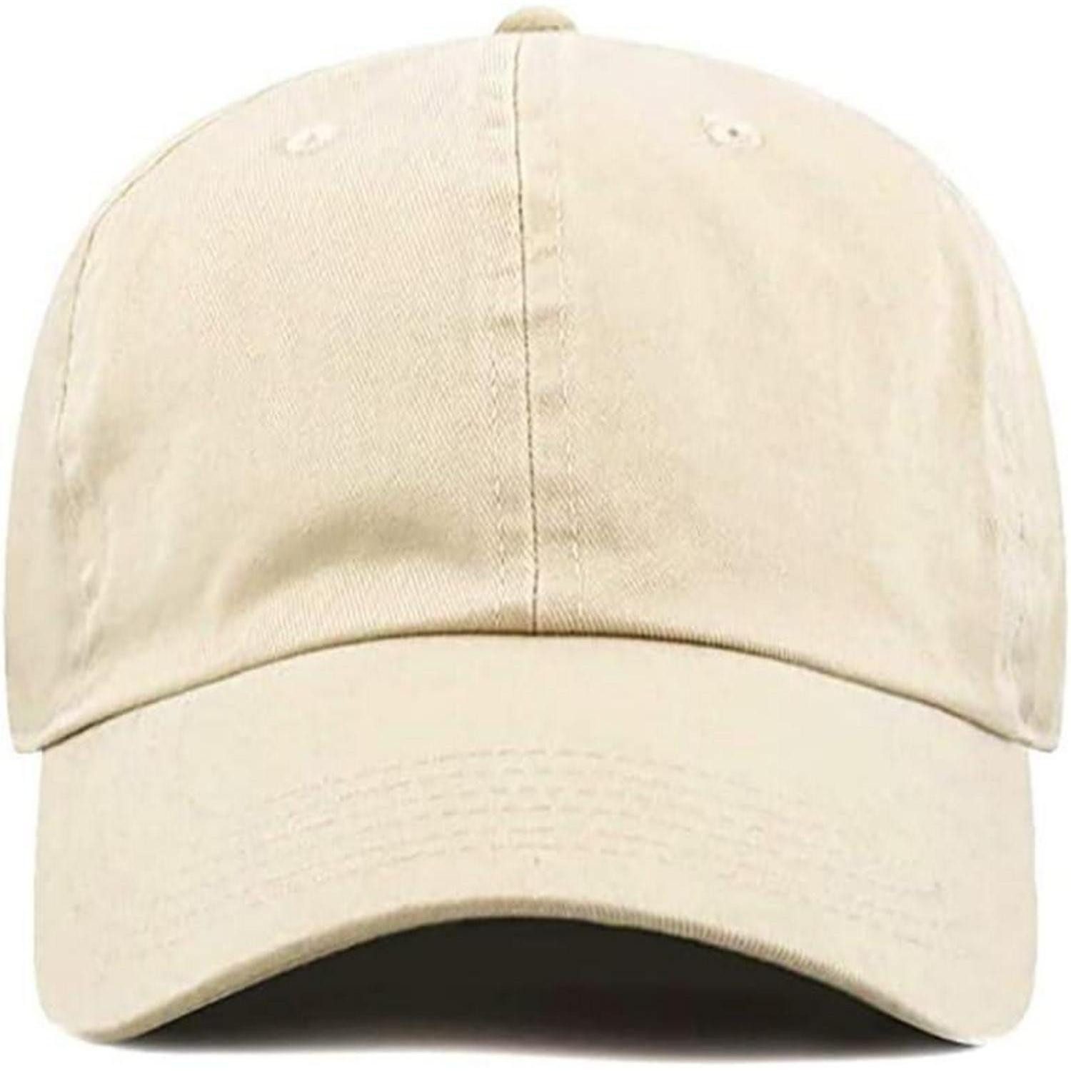 LuxusKollektion Baseball Cap Baseballcap Herren Damen Unisex Verstellbar Einheitsgröße C-beige