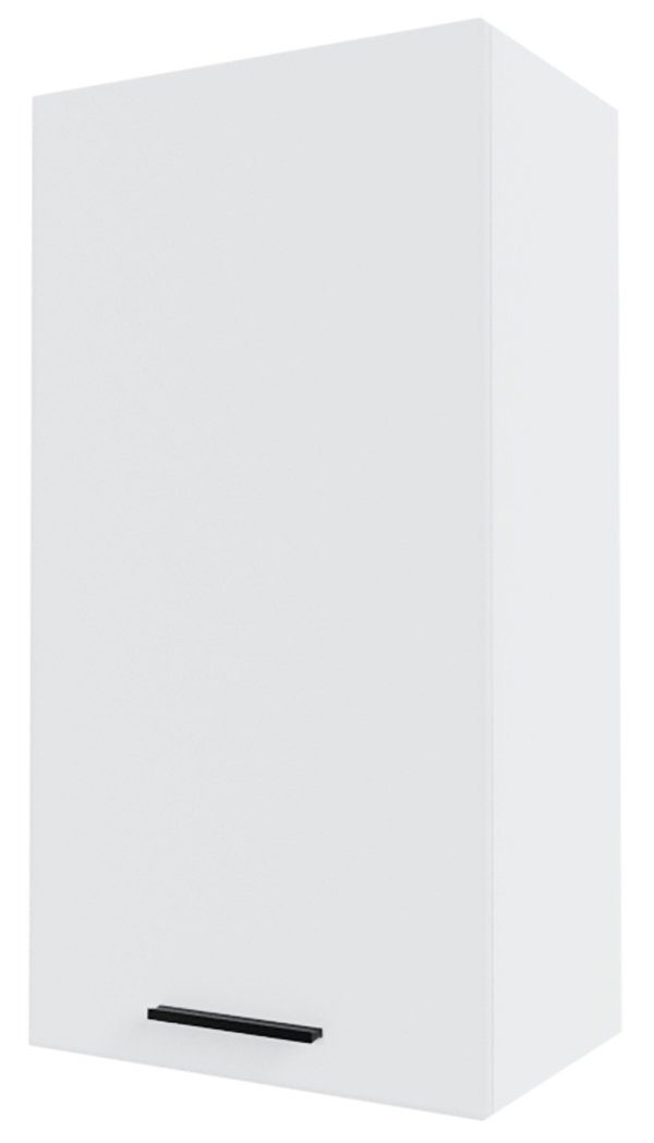 Feldmann-Wohnen Klapphängeschrank Bonn (Bonn, XL Hängeschrank) 60cm 1-türig Front- und Korpusfarbe wählbar weiß matt