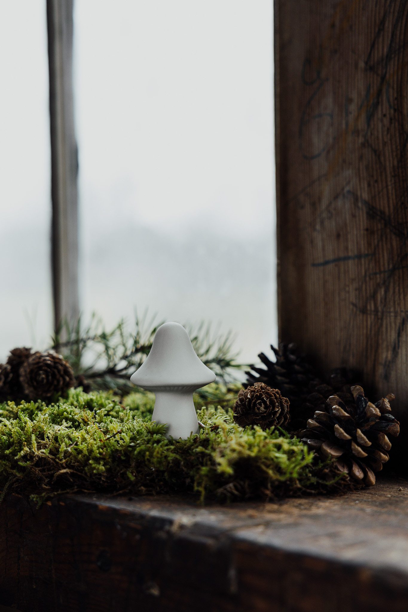 Storefactory Scandinavia Dekoobjekt Pilz aus Keramik, herbstliche Аксессуары для дома, Dekofigur aus Keramik