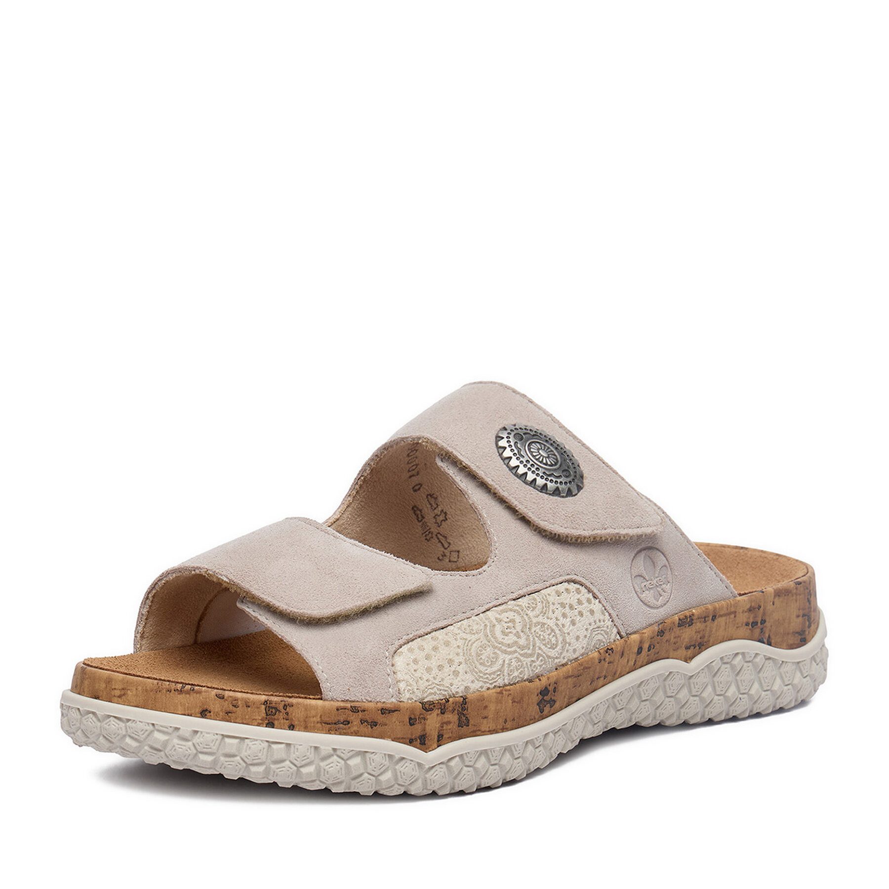 Rieker Rieker Damen-Flip-Flops Beige V0302-60 Badepantolette