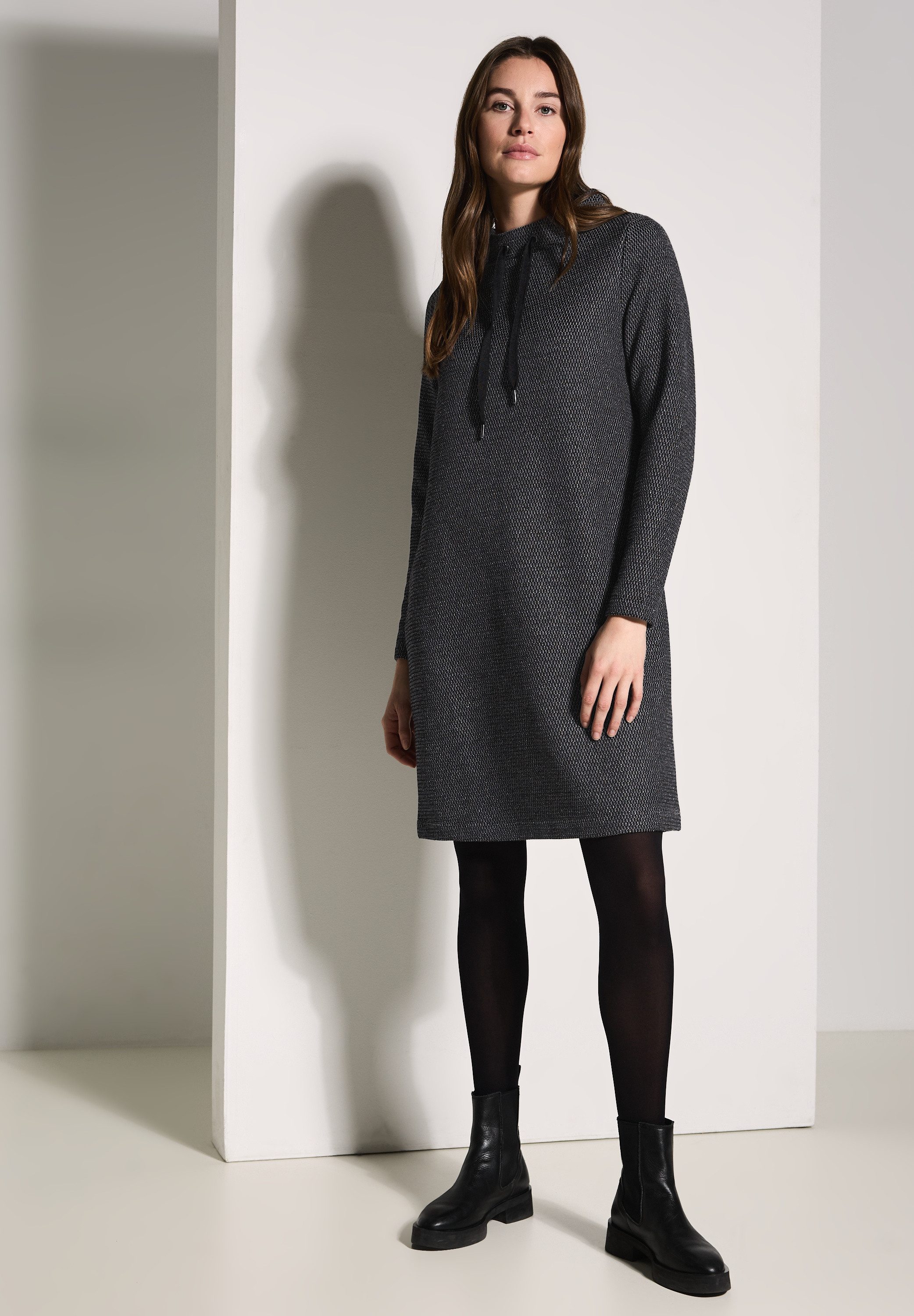 CECIL Minikleid Sommerkleid mit Bouclé-Struktur günstig online kaufen