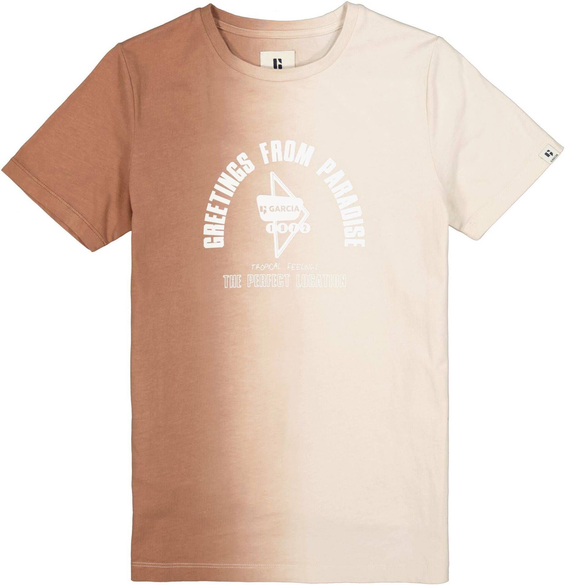 Garcia T-Shirt Jungen T-Shirt (1-tlg) ivory