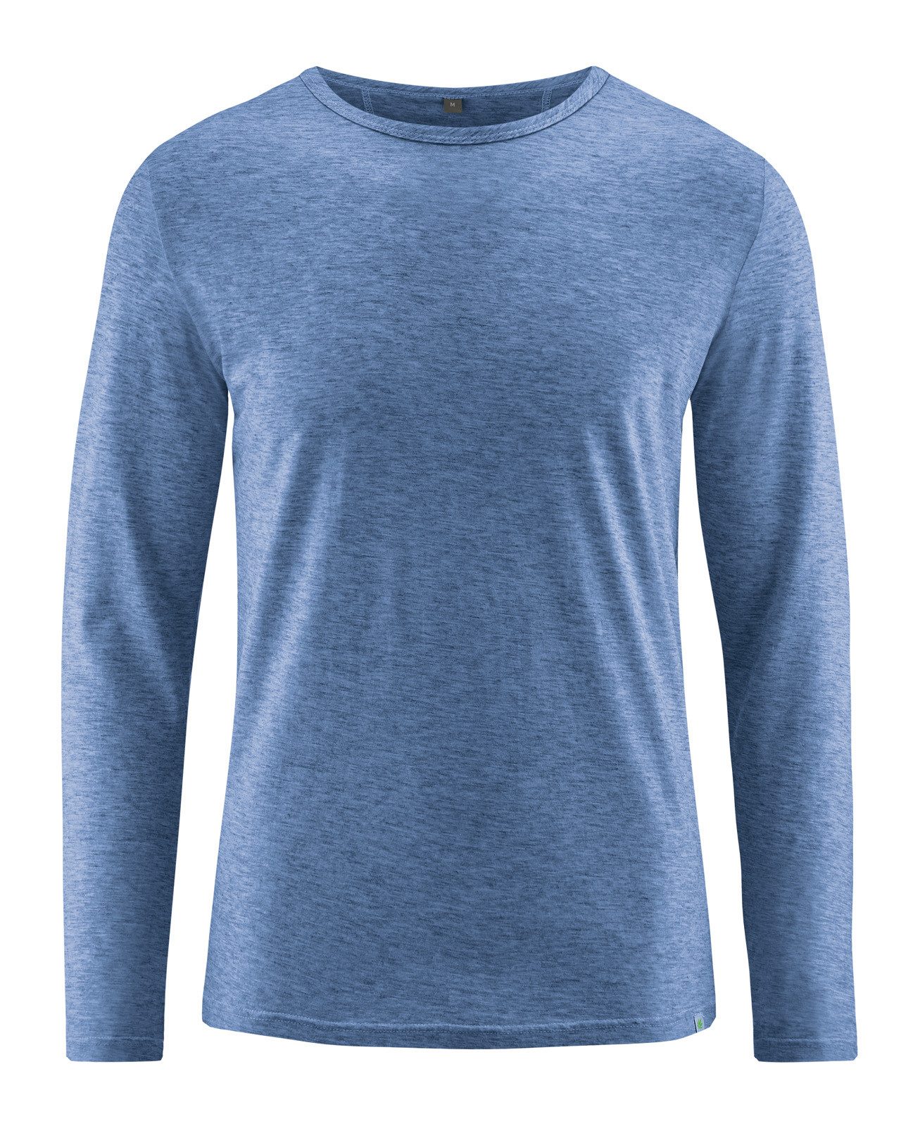 Langarmshirt Langarmshirt Herren mit Yakwolle Hanf/Biobaumwolle Normal Fit
