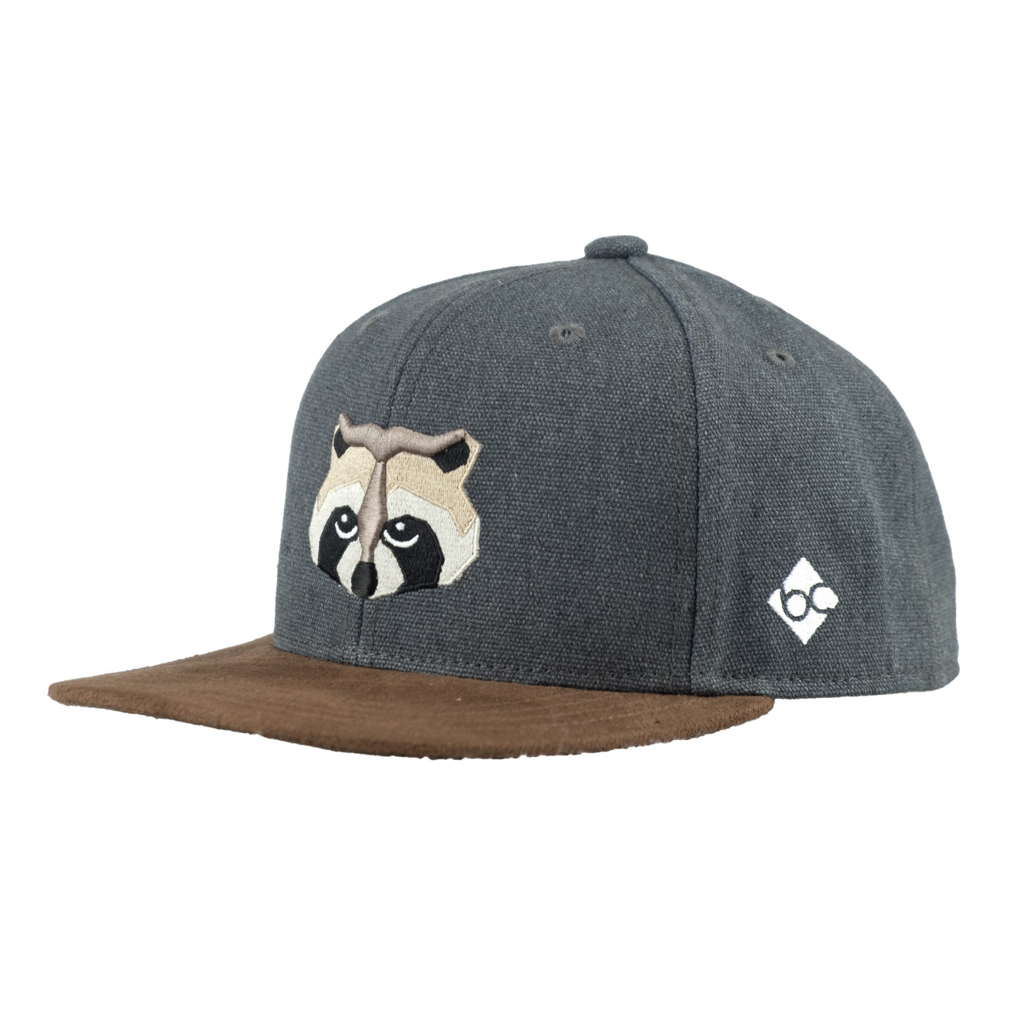Waschbär - Dunkelgrau