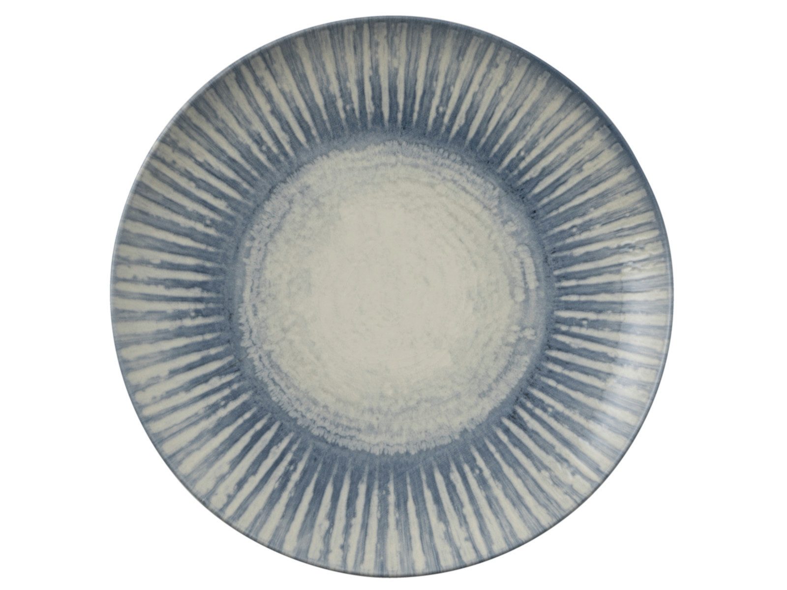 Rosenthal Teller Arthur Krupp Stoneware Sunlight Blue Teller flach 27,5cm