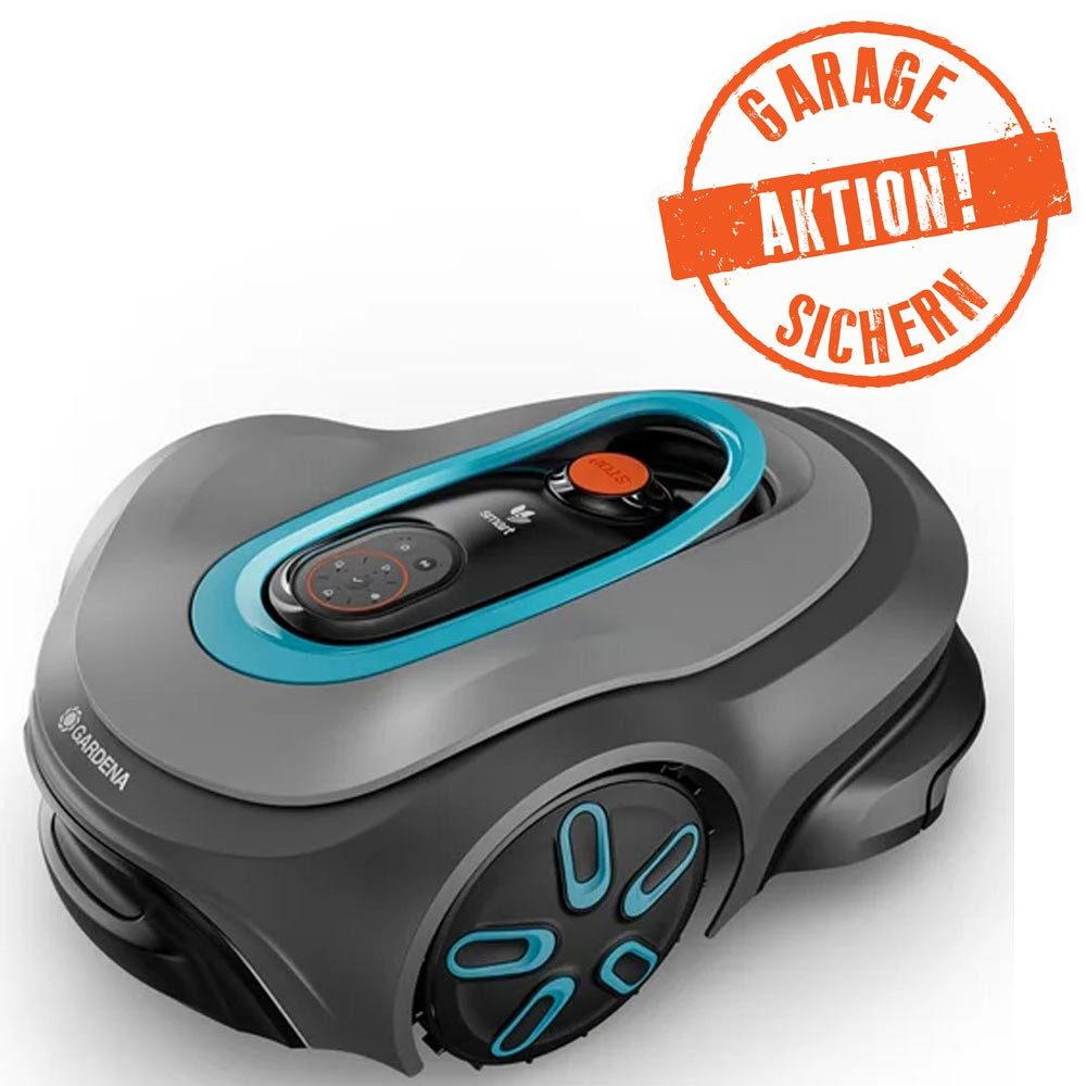 GARDENA Rasenmähroboter 19903-20 Mähroboter smart SILENO