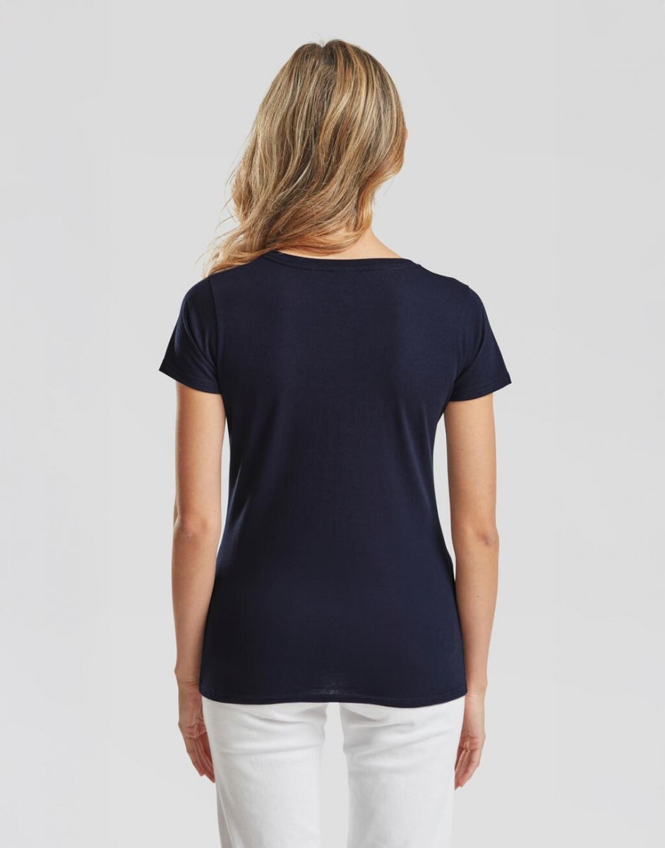 Fruit of the Loom V-Shirt Damen Valueweight V-Neck T Lady-Fit /