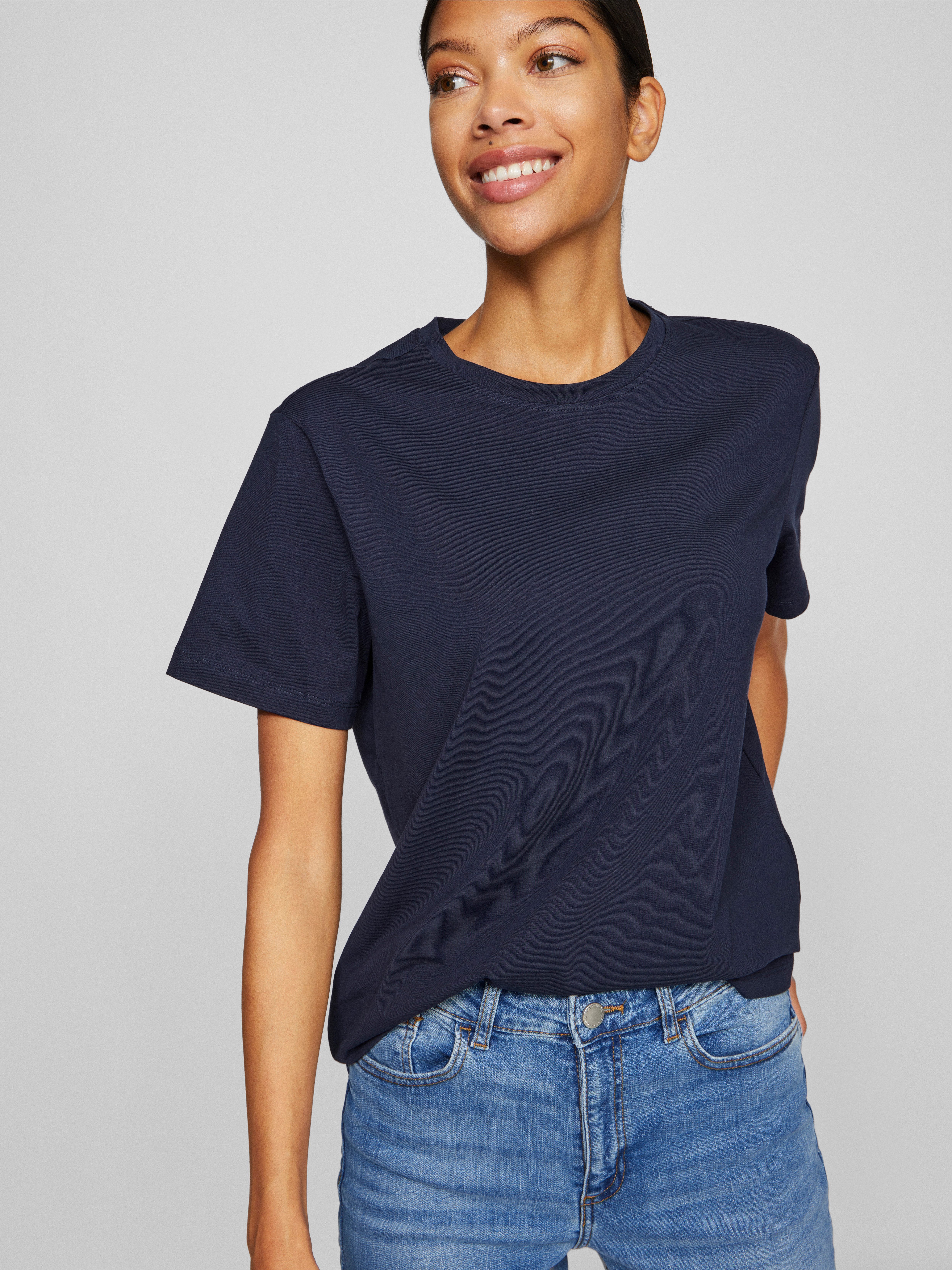 Vila Kurzarmshirt VINORA S/S T-SHIRT - NOOS günstig online kaufen