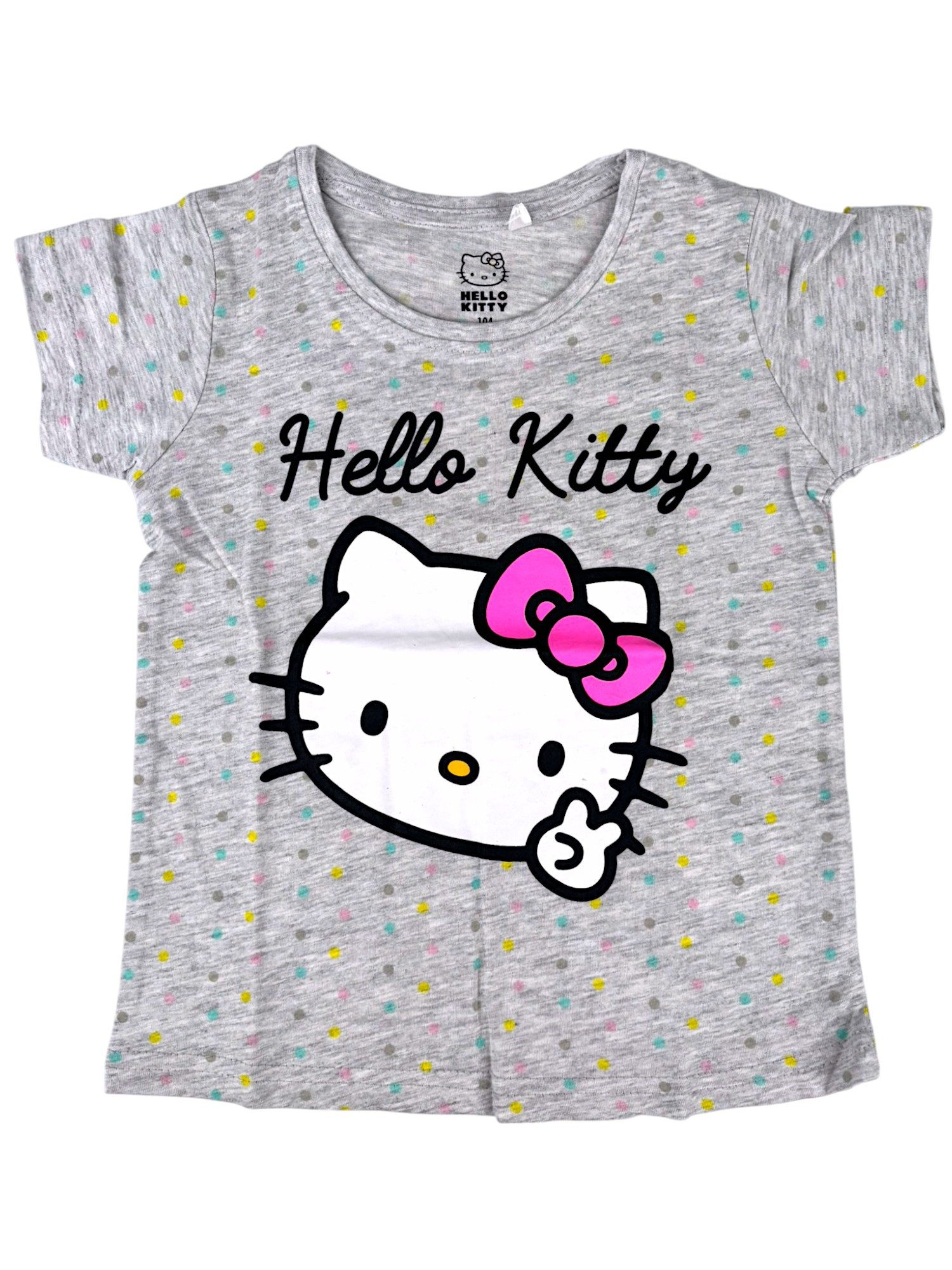 T-Shirt mit Punktenmuster