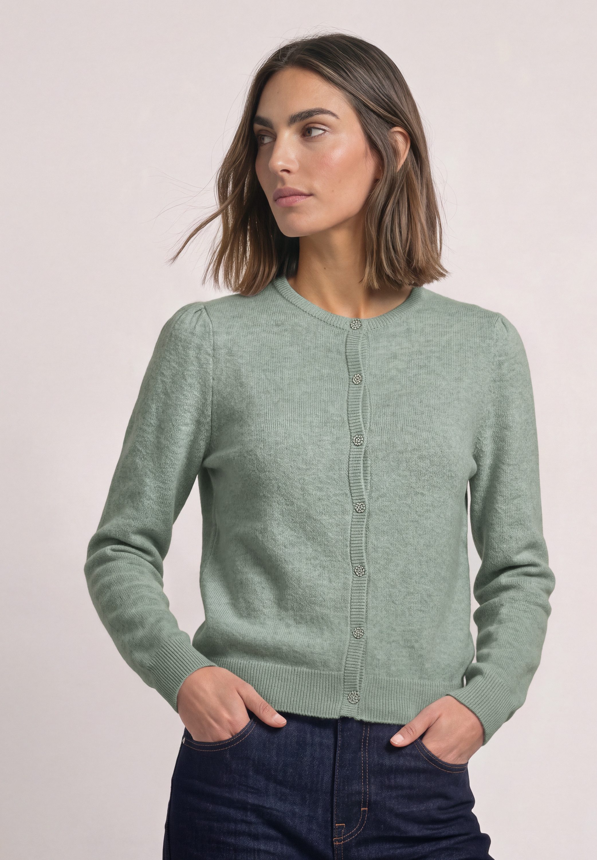 STREET ONE Cardigan in Unifarbe