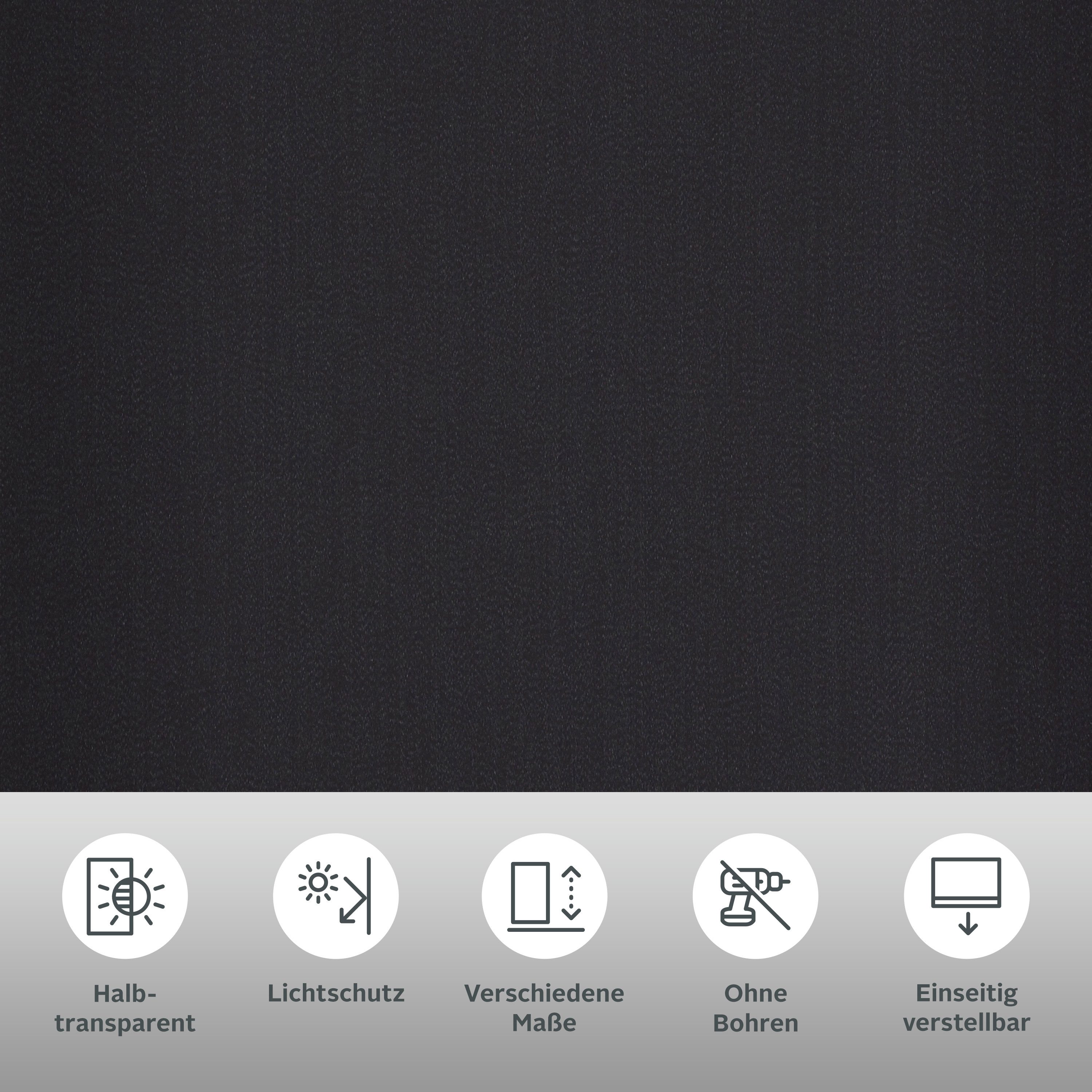 Seitenzugrollo Themse-Uni, OTTO home, Lichtschutz, ohne Bohren, freihängend, Klemmfix, Bestseller mit 1500 4,5-Sterne-Bewertungen, Klemmträger Bestseller