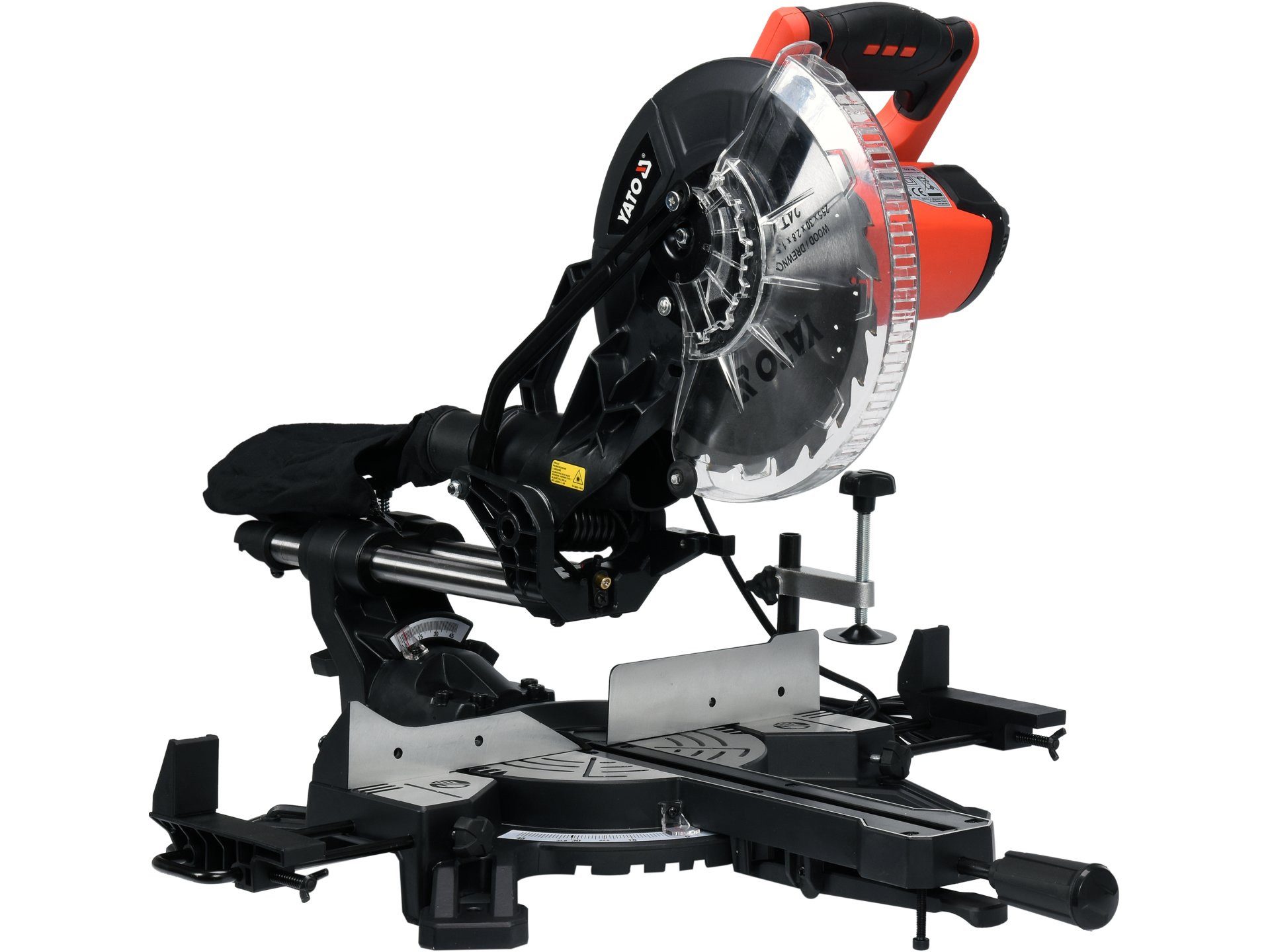 Yato Kapp- und Gehrungssäge Kapp- und Gehrungssäge 255 mm 1800 W mit Laser, Kapp- und Gehrungssäge 255 mm 1800 W mit Laser